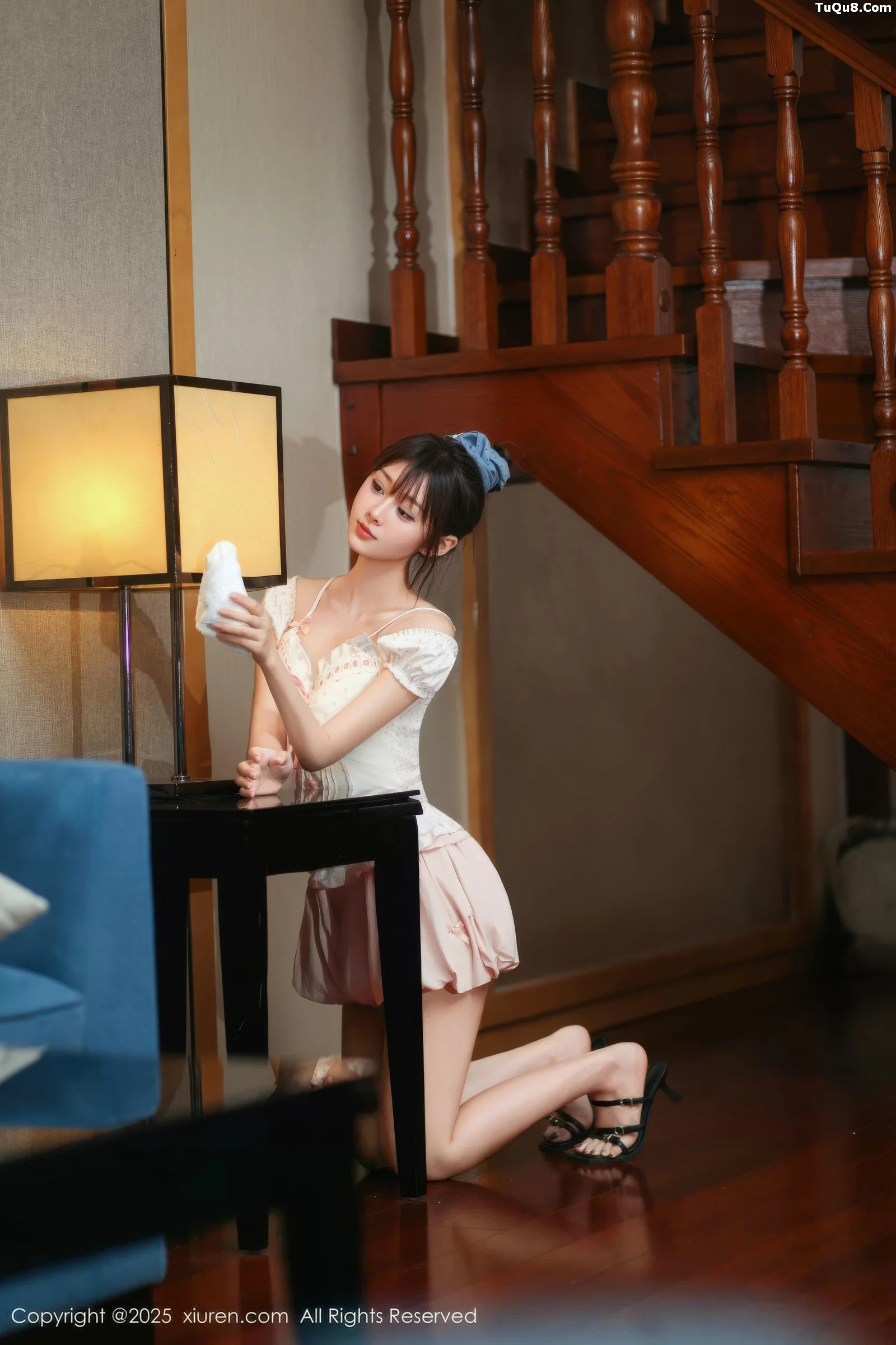 [XiuRen秀人网] 2025.09.05 No.10730 炎恬kitty 粉色连衣短裙 [69P] NO.5