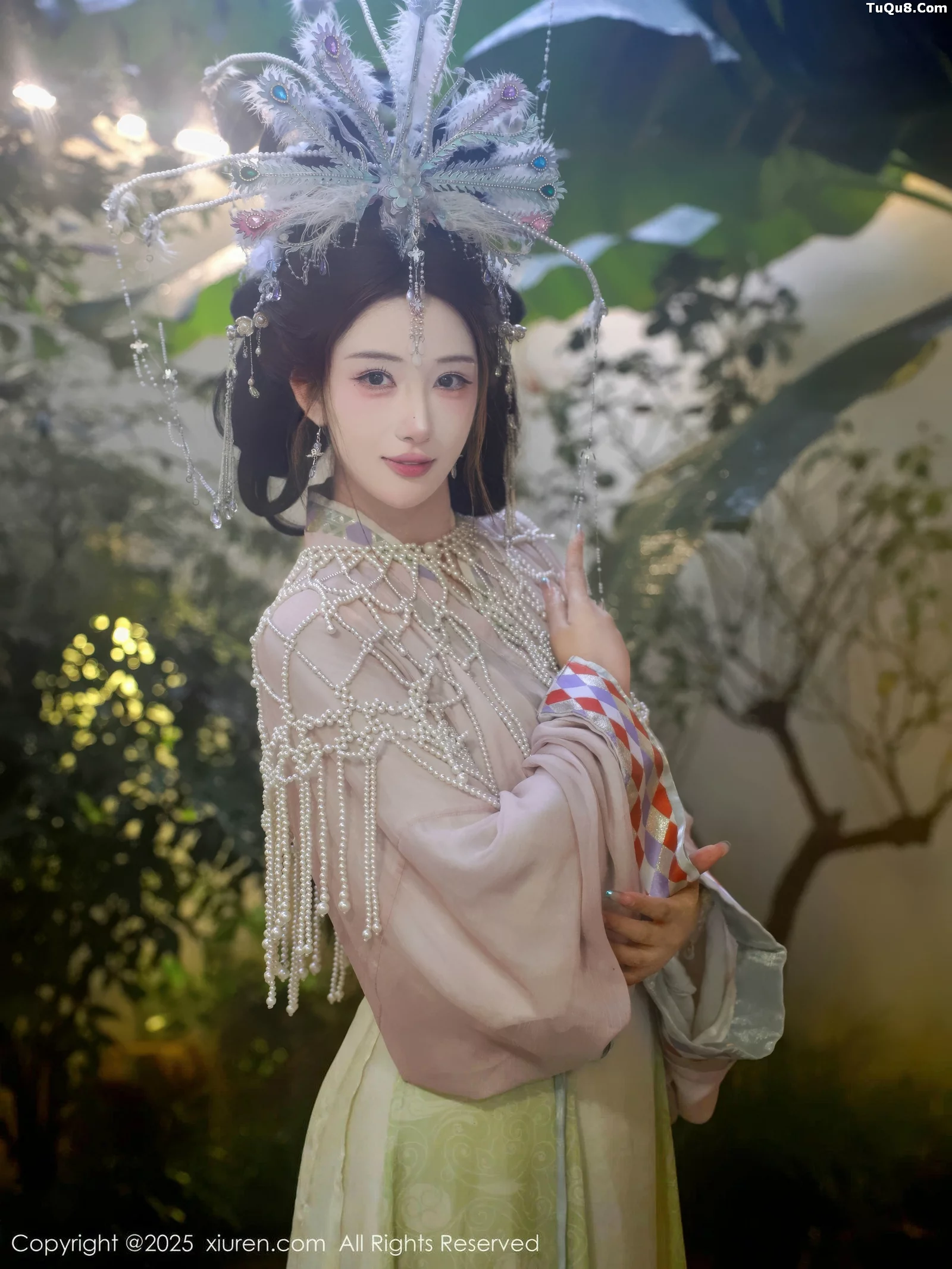 [XiuRen秀人网] 2025.09.05 No.10736 梨霜儿 浅色古装 [80P] NO.4