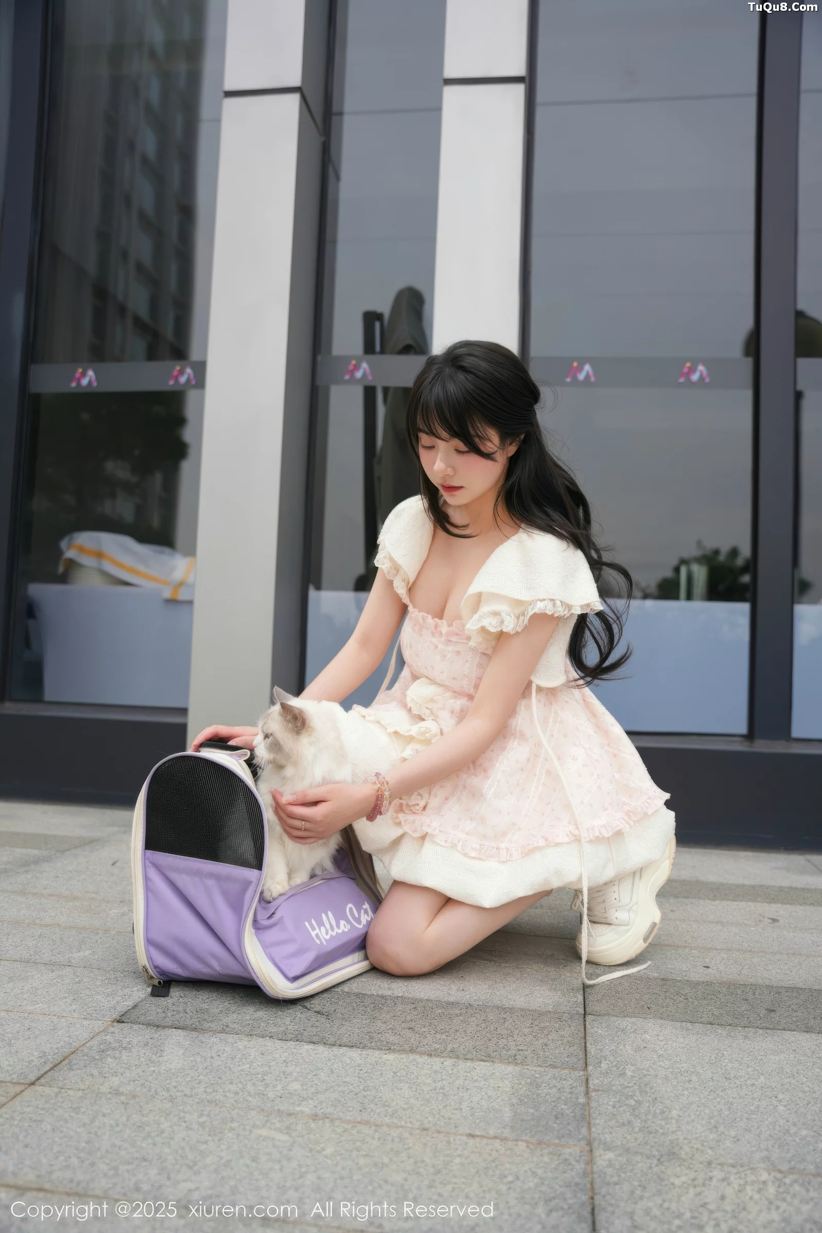 [XiuRen秀人网] 2025.09.05 No.10734 软情 浅色连衣短裙 [75P] NO.1