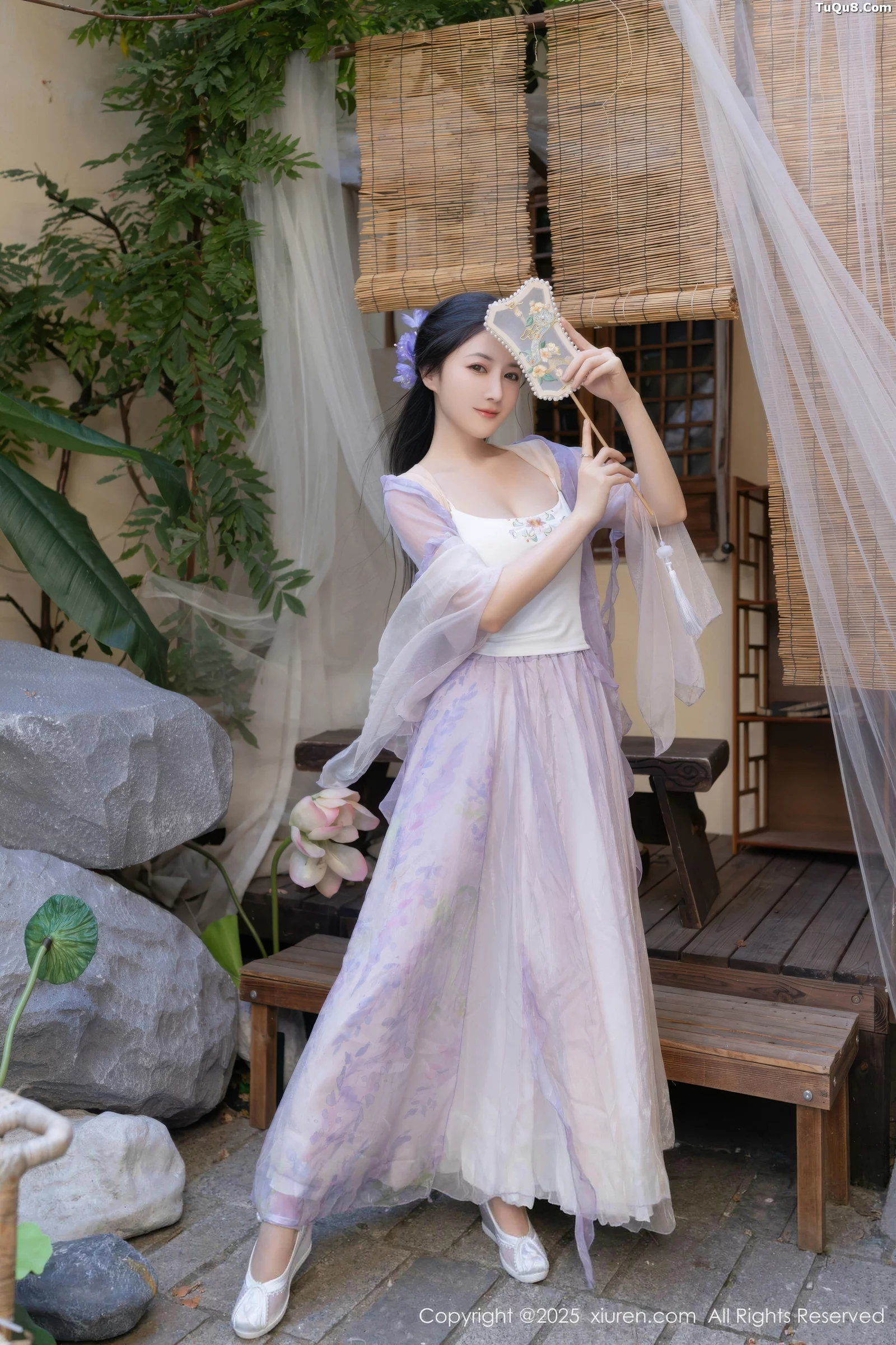 [XiuRen秀人网] 2025.09.05 No.10737 鱼子酱Fish 紫色连衣裙 [74P] NO.8