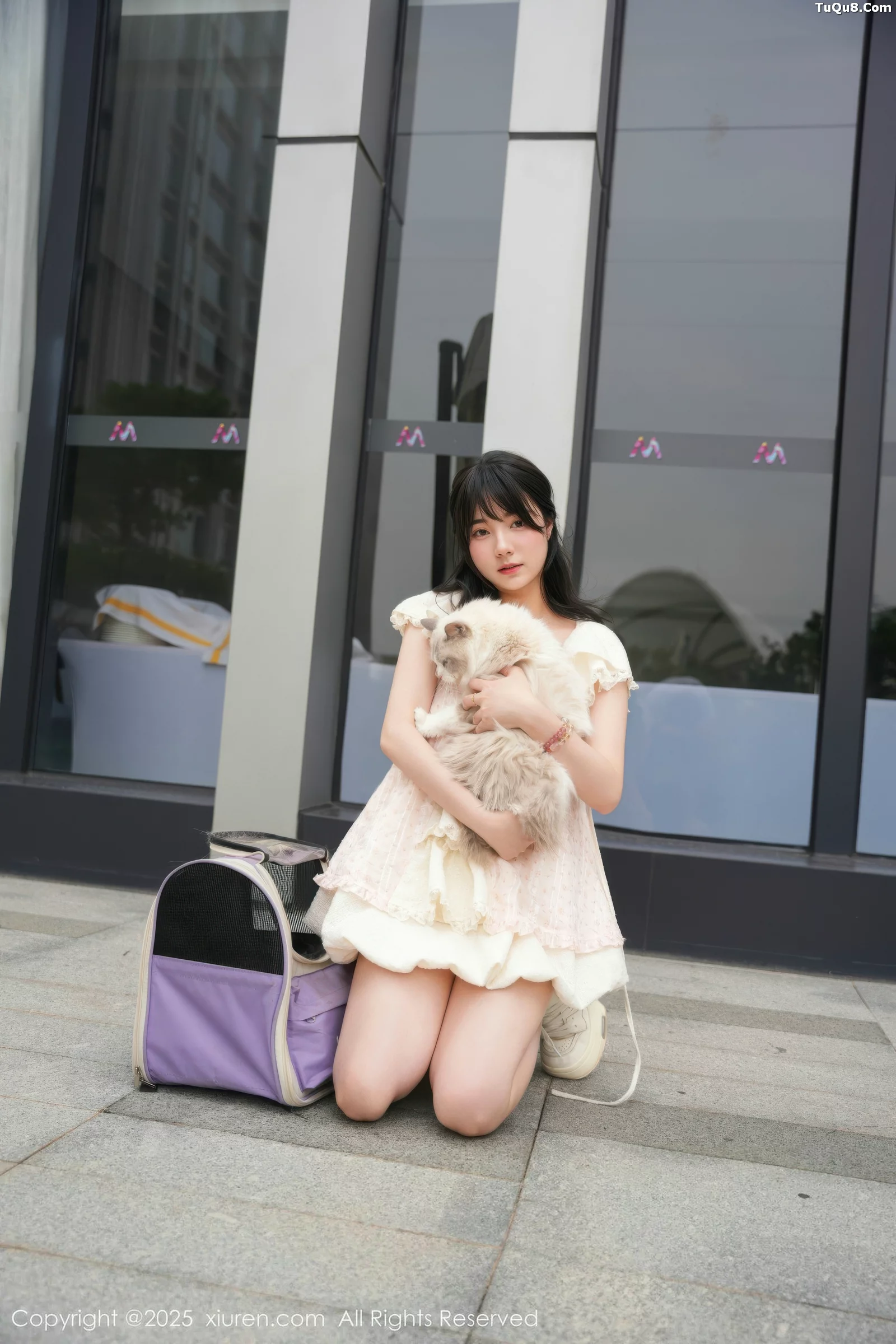 [XiuRen秀人网] 2025.09.05 No.10734 软情 浅色连衣短裙 [75P] NO.7