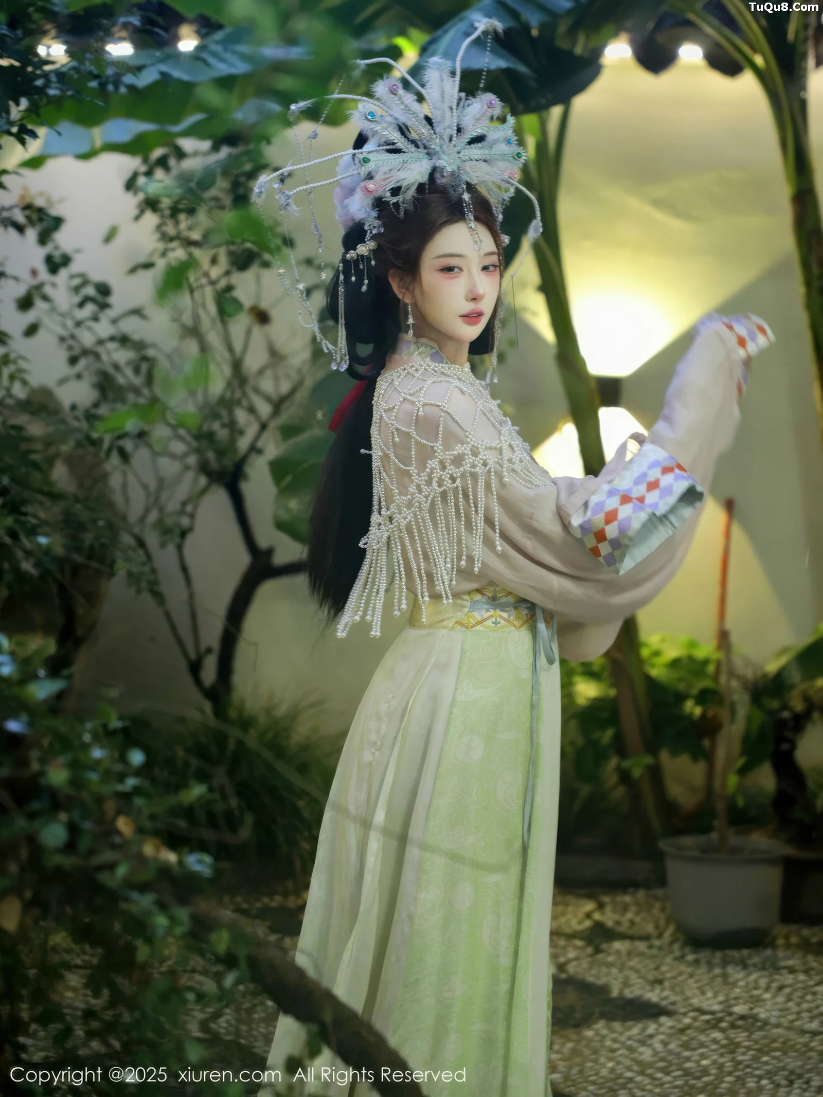 [XiuRen秀人网] 2025.09.05 No.10736 梨霜儿 浅色古装 [80P] NO.11