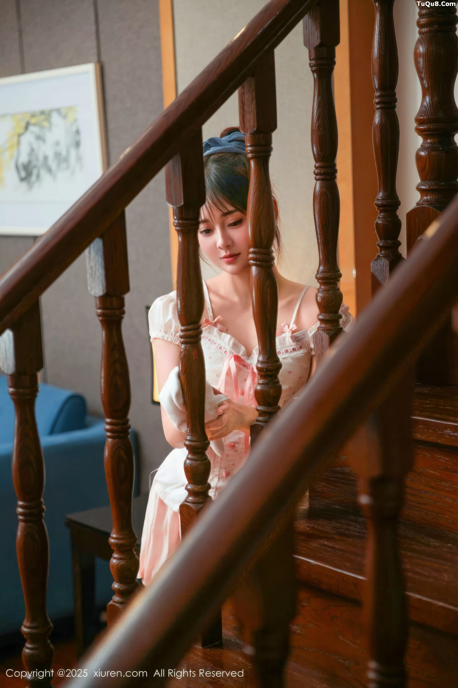 [XiuRen秀人网] 2025.09.05 No.10730 炎恬kitty 粉色连衣短裙 [69P] NO.10