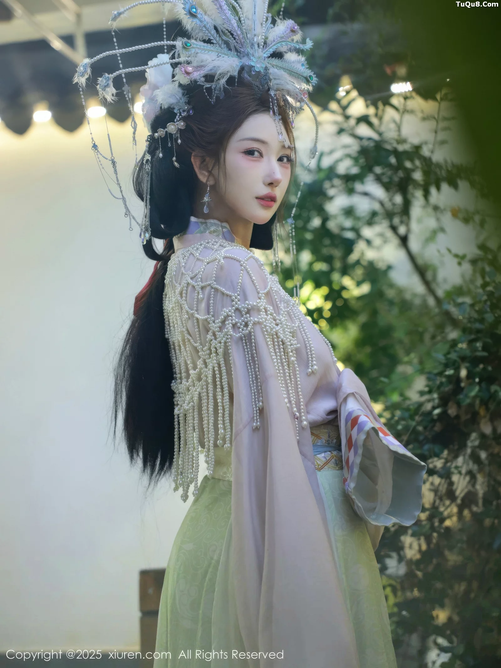 [XiuRen秀人网] 2025.09.05 No.10736 梨霜儿 浅色古装 [80P] NO.7