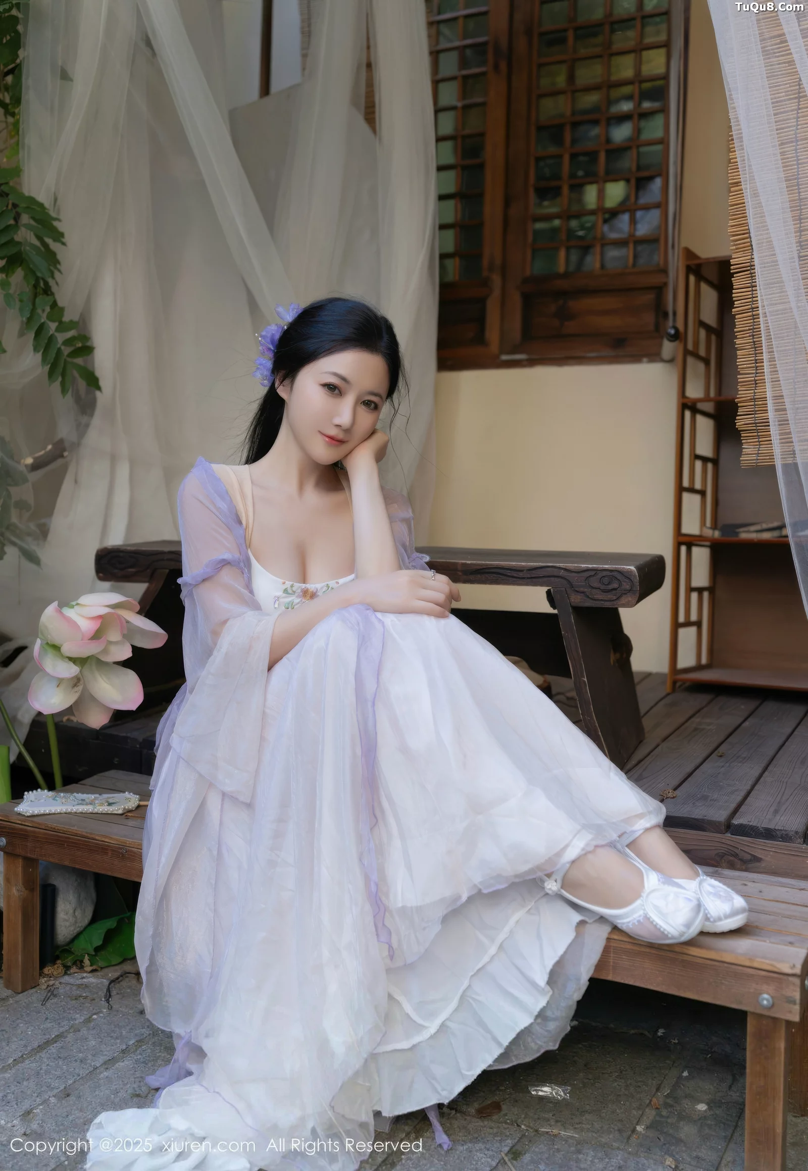 [XiuRen秀人网] 2025.09.05 No.10737 鱼子酱Fish 紫色连衣裙 [74P] NO.6