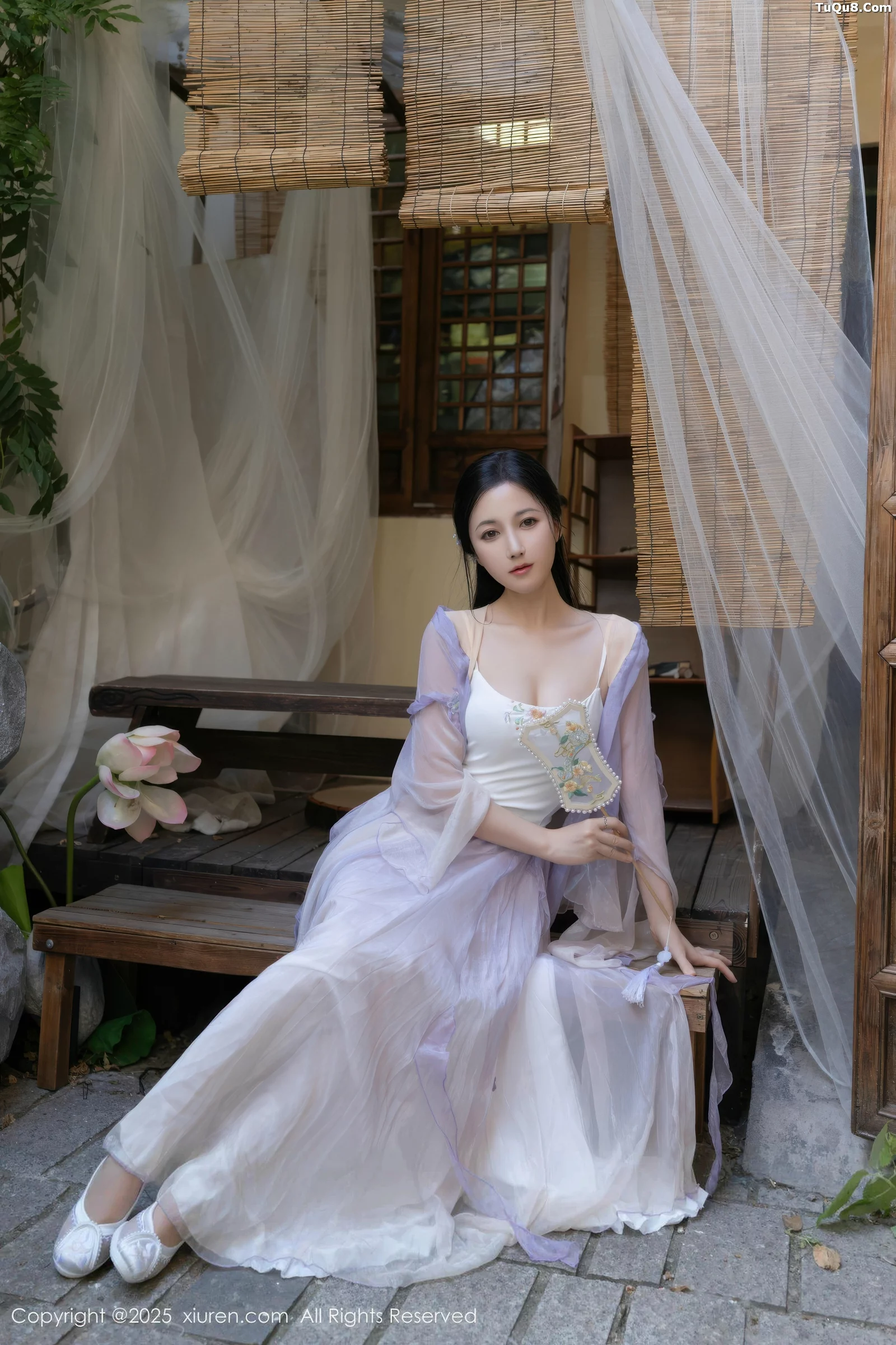 [XiuRen秀人网] 2025.09.05 No.10737 鱼子酱Fish 紫色连衣裙 [74P] NO.7