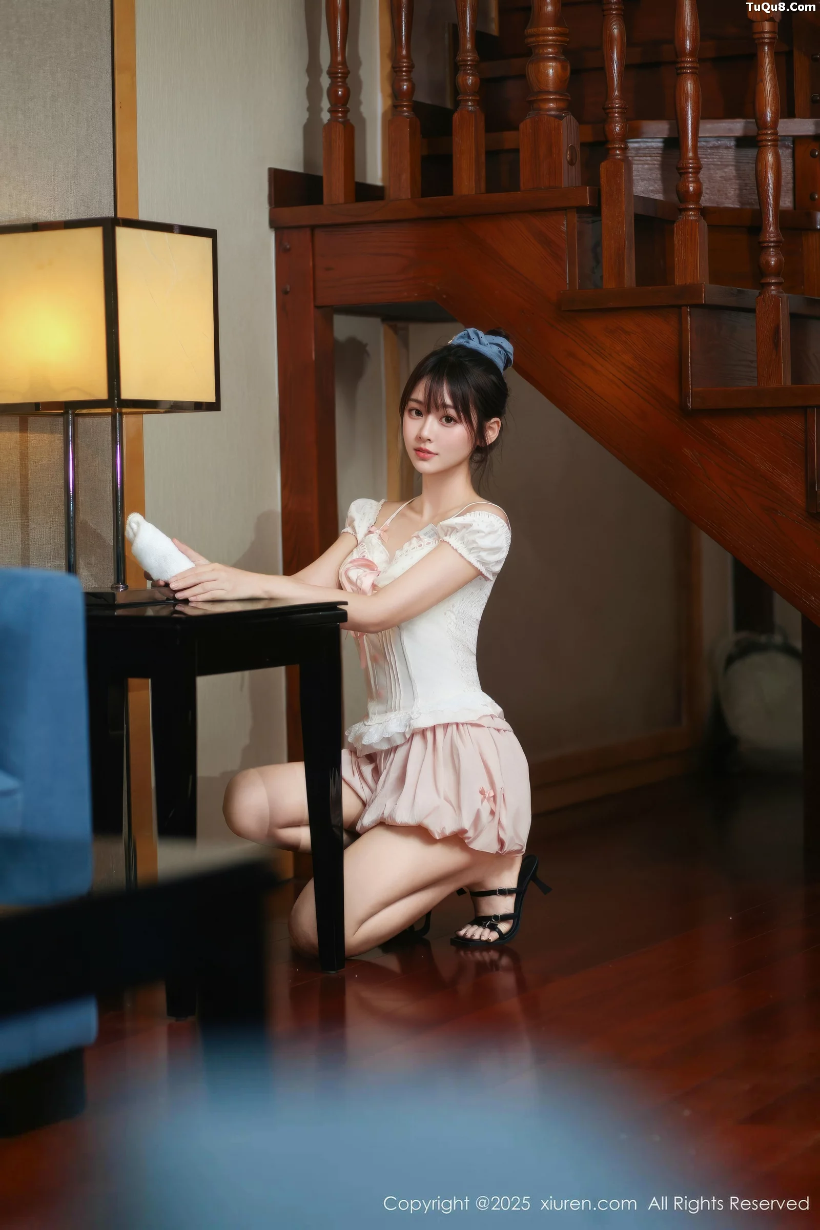 [XiuRen秀人网] 2025.09.05 No.10730 炎恬kitty 粉色连衣短裙 [69P] NO.4