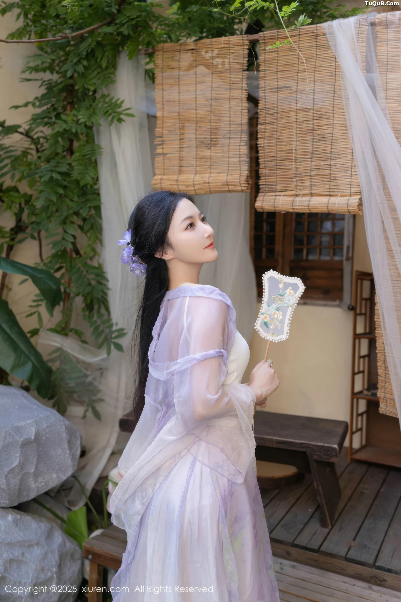 [XiuRen秀人网] 2025.09.05 No.10737 鱼子酱Fish 紫色连衣裙 [74P] NO.11