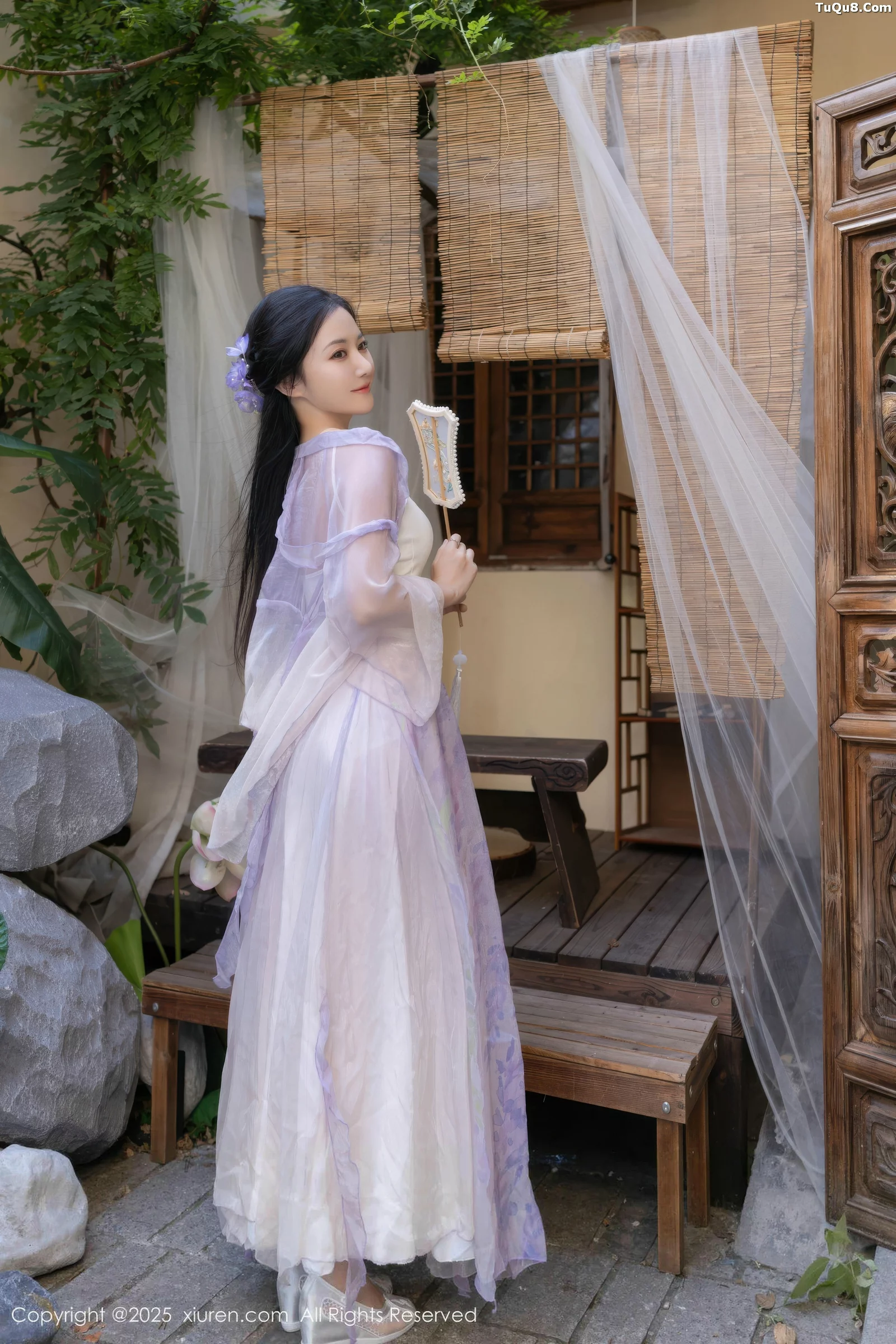 [XiuRen秀人网] 2025.09.05 No.10737 鱼子酱Fish 紫色连衣裙 [74P] NO.10
