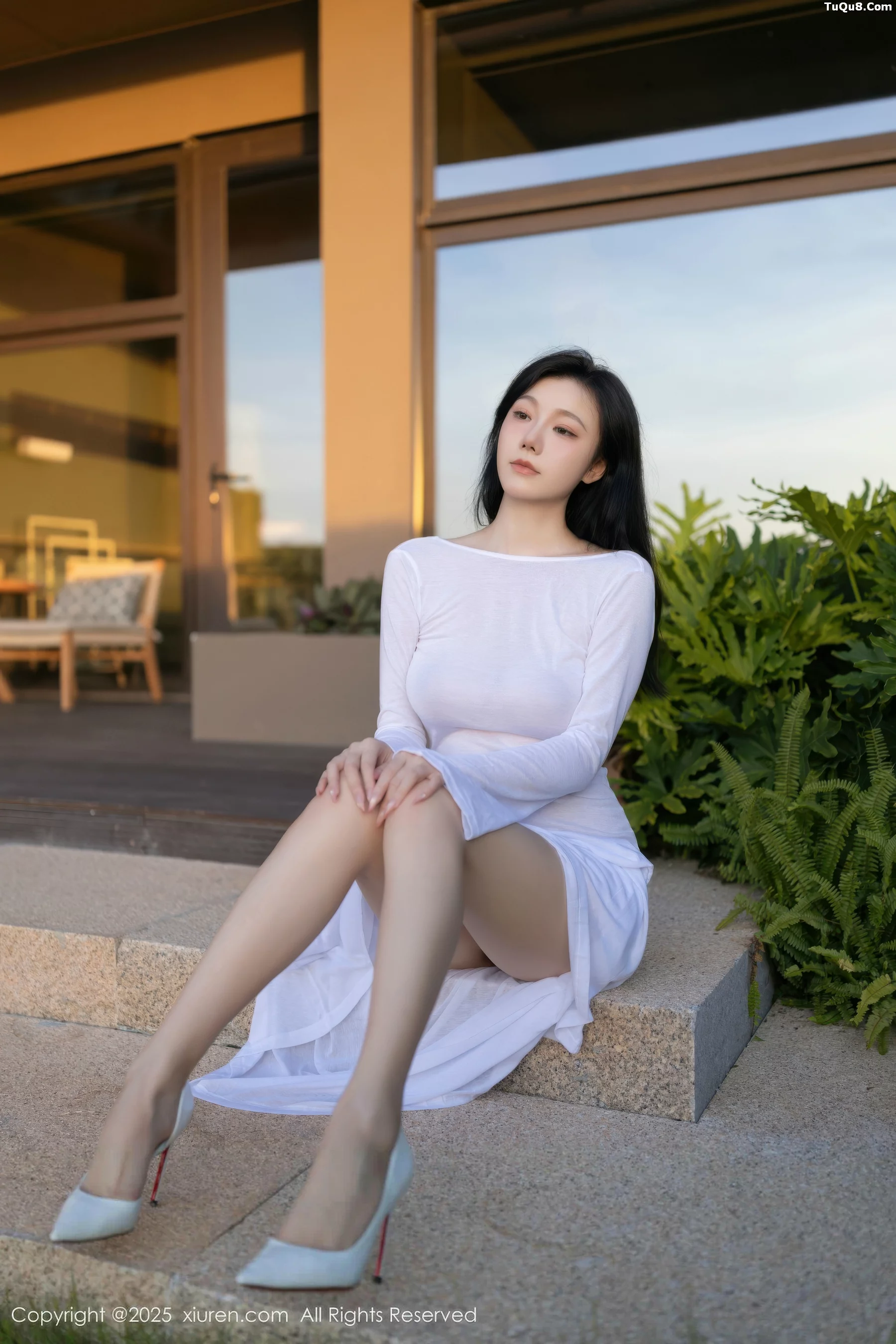 [XiuRen秀人网] 2025.09.09 No.10747 安然anran 白色连衣裙 [80P] NO.8