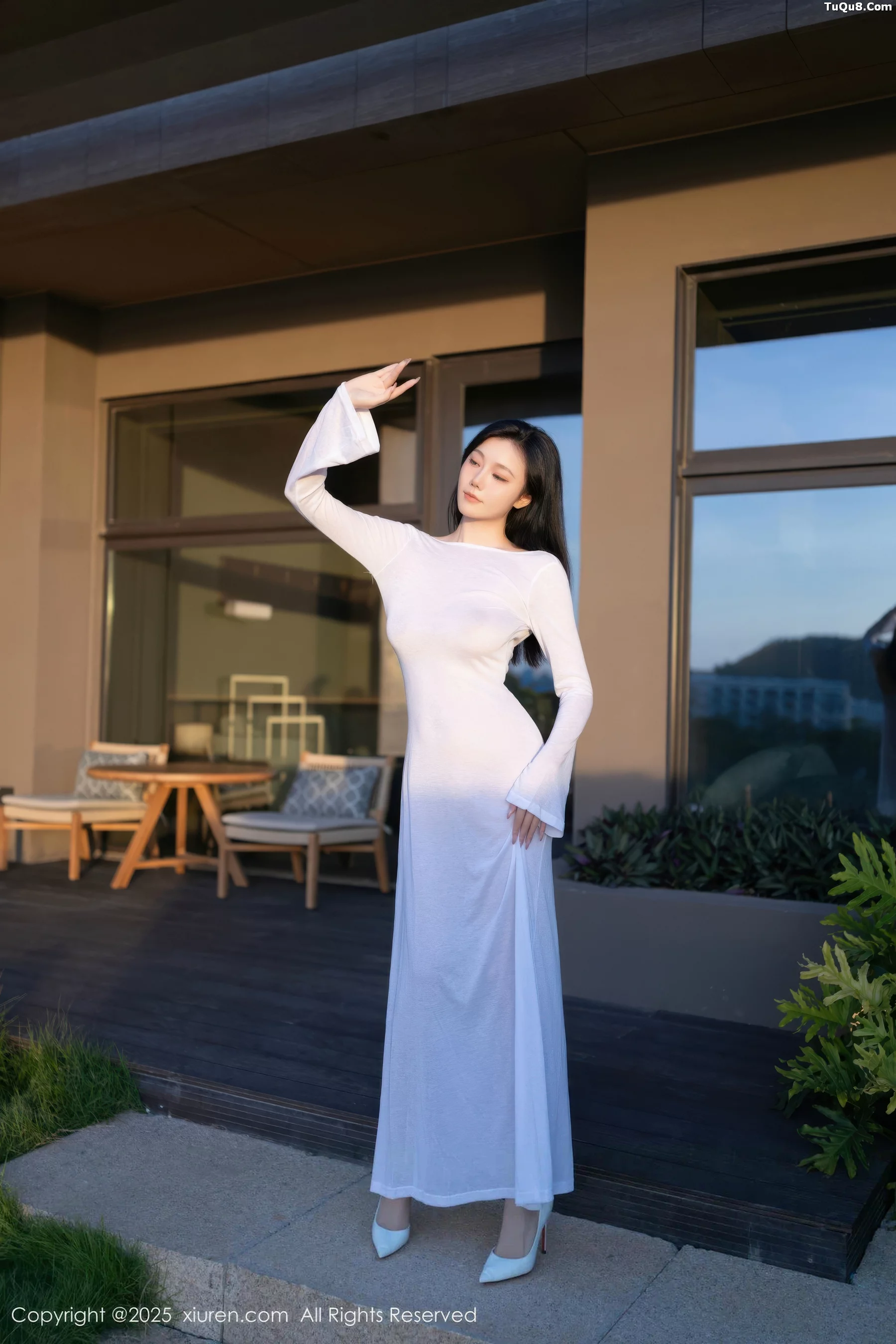 [XiuRen秀人网] 2025.09.09 No.10747 安然anran 白色连衣裙 [80P] NO.4