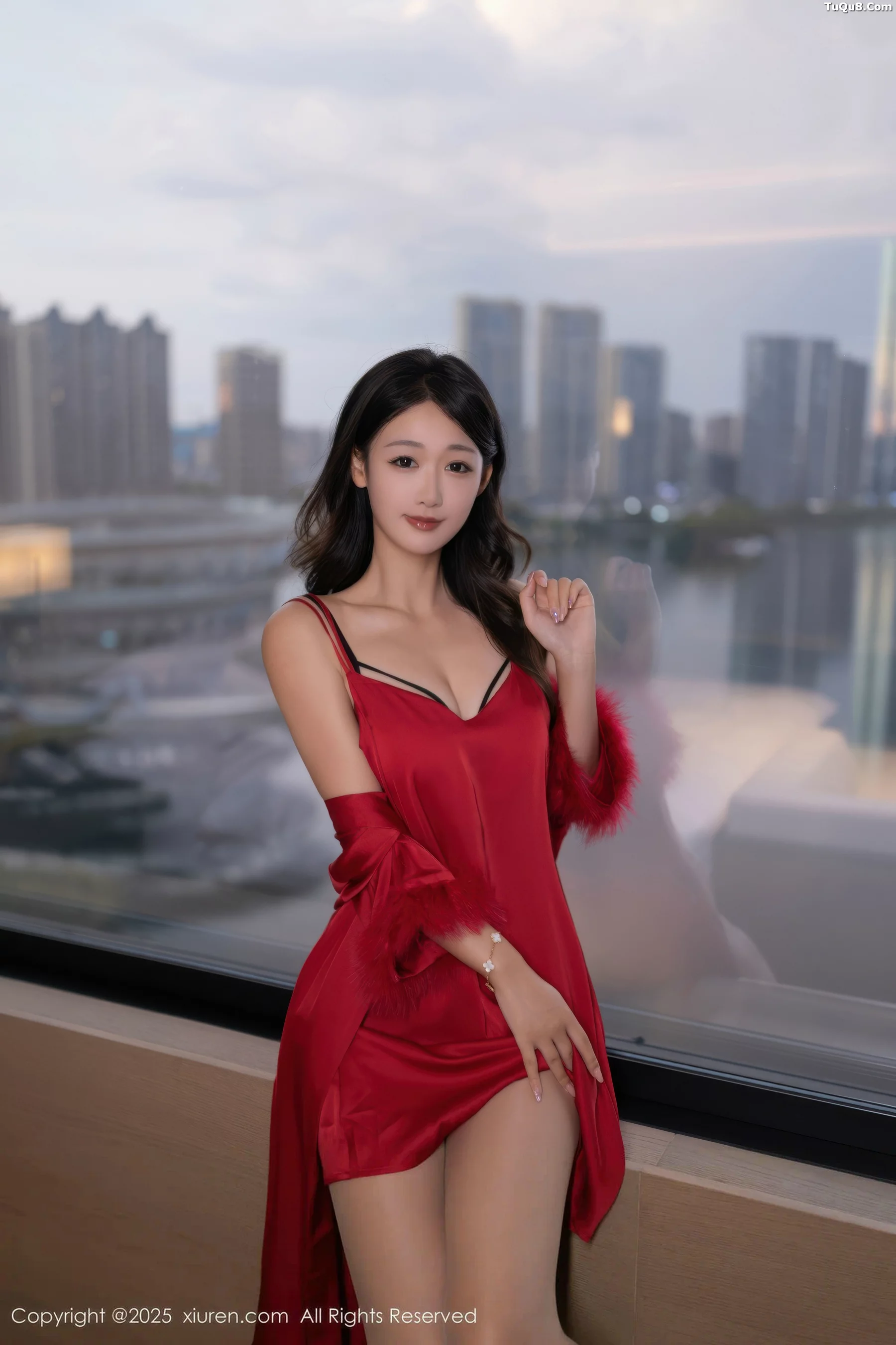 [XiuRen秀人网] 2025.09.15 No.10768 唐安琪 红色睡衣 [70P] NO.8