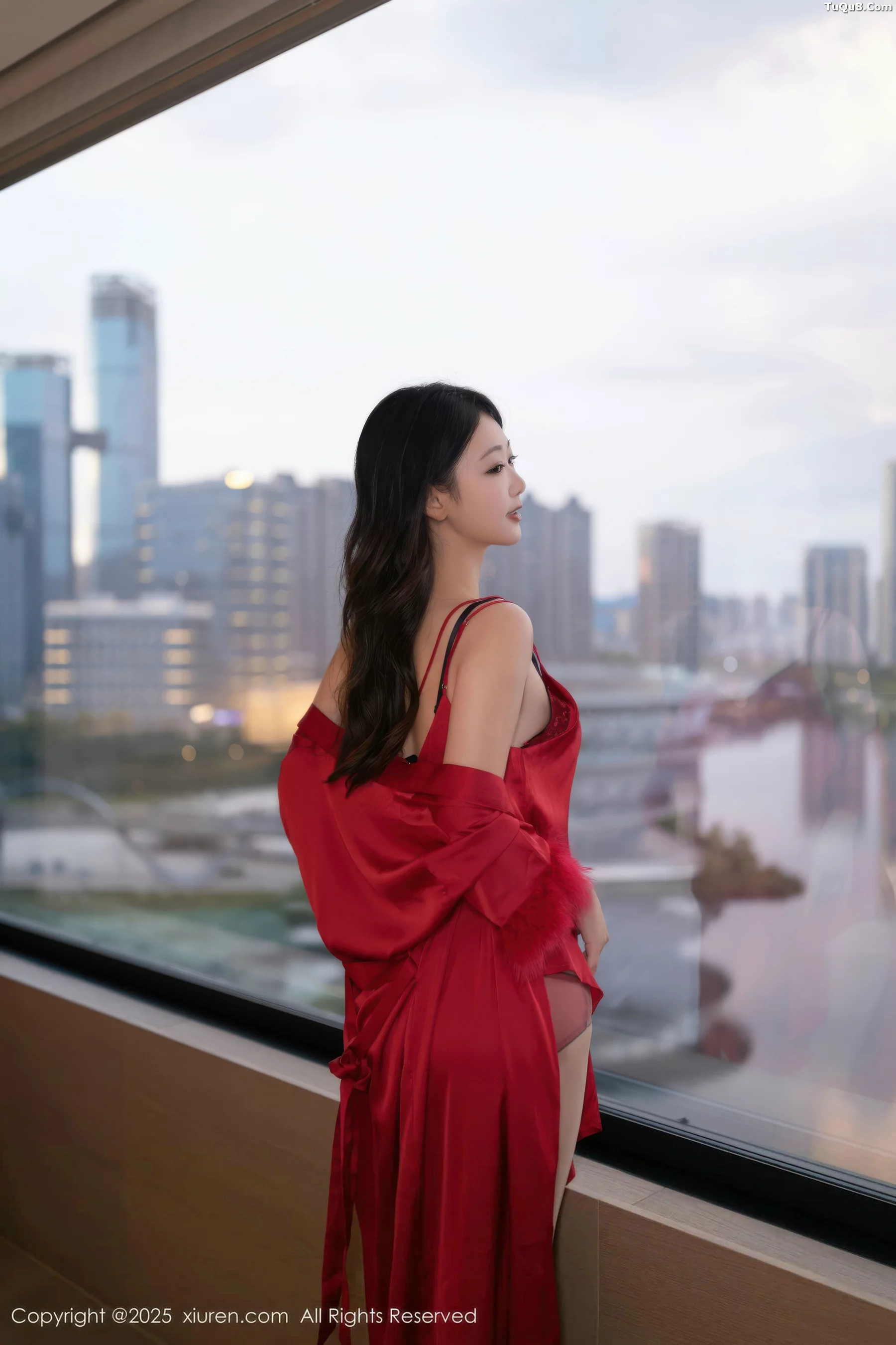 [XiuRen秀人网] 2025.09.15 No.10768 唐安琪 红色睡衣 [70P] NO.7