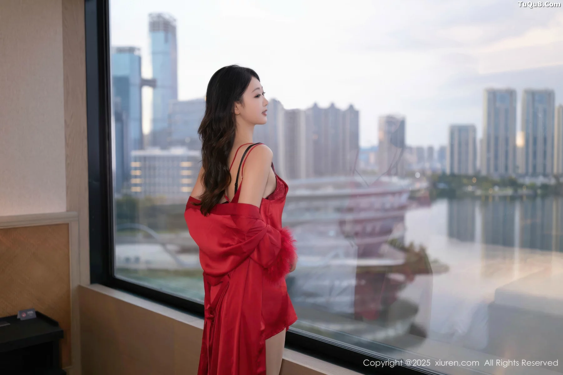 [XiuRen秀人网] 2025.09.15 No.10768 唐安琪 红色睡衣 [70P] NO.4