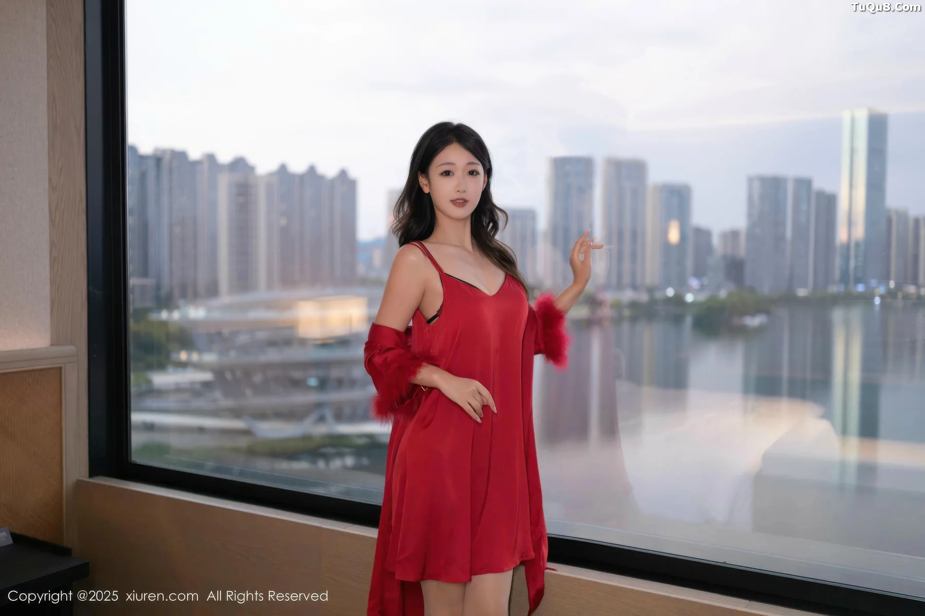 [XiuRen秀人网] 2025.09.15 No.10768 唐安琪 红色睡衣 [70P] NO.6