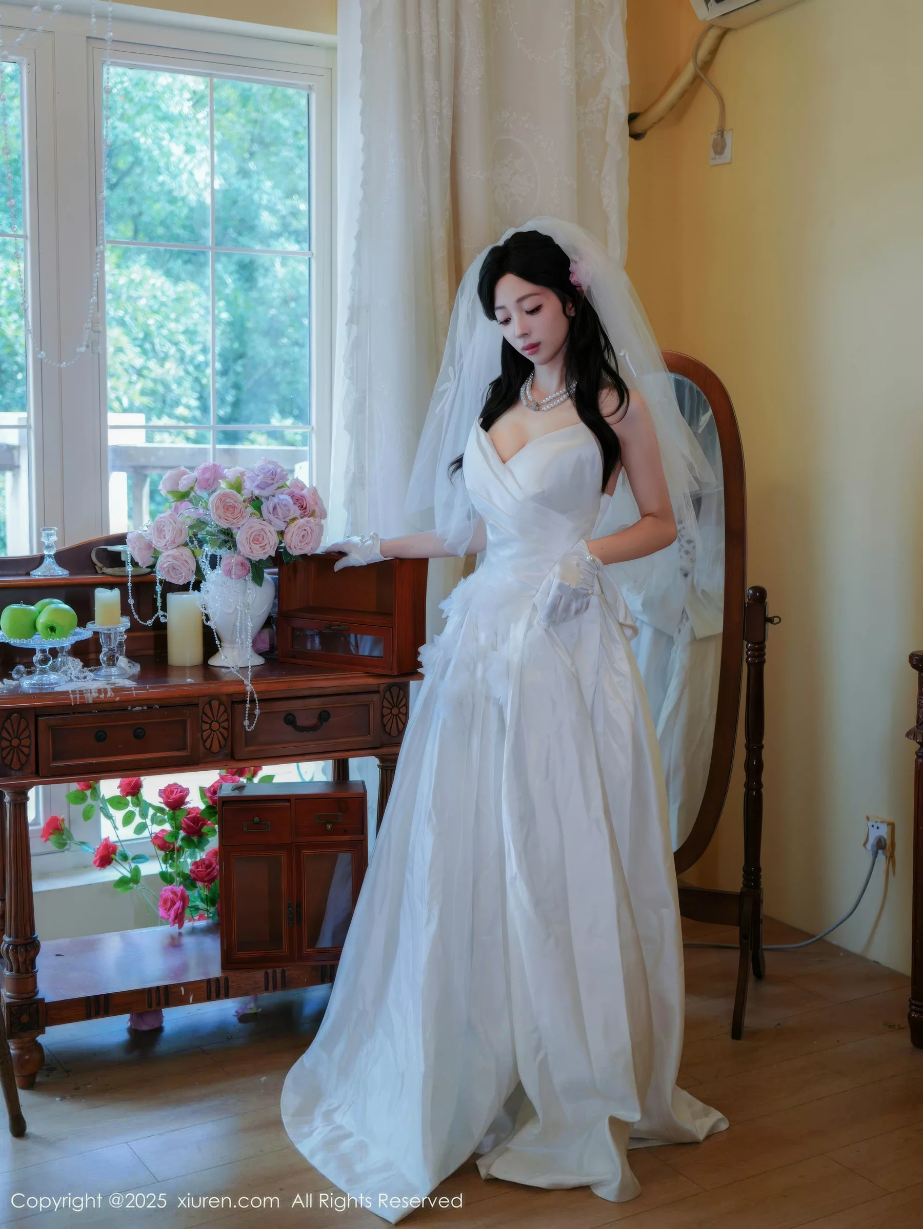 [XiuRen秀人网] 2025.09.16 No.10769 朱朱molly 白色婚纱搭 [54P] NO.3