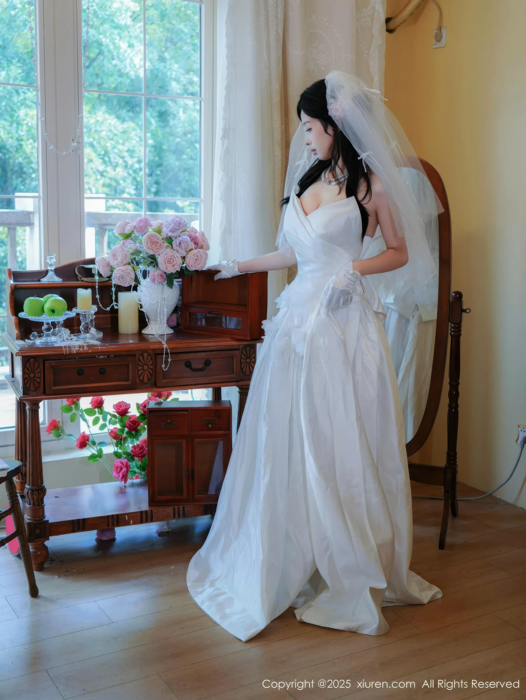 [XiuRen秀人网] 2025.09.16 No.10769 朱朱molly 白色婚纱搭 [54P] NO.4