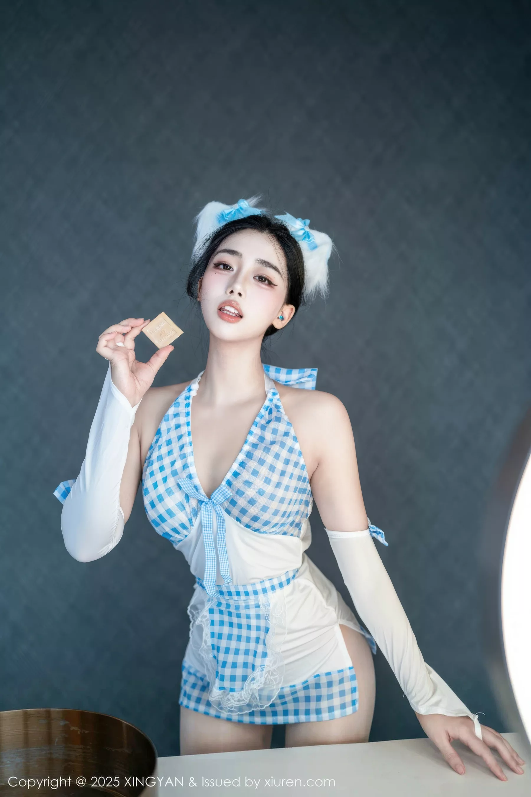 [XINGYAN星颜社] 2025.09.16 VOL.399 阮福福 格子裙 [66P] NO.1