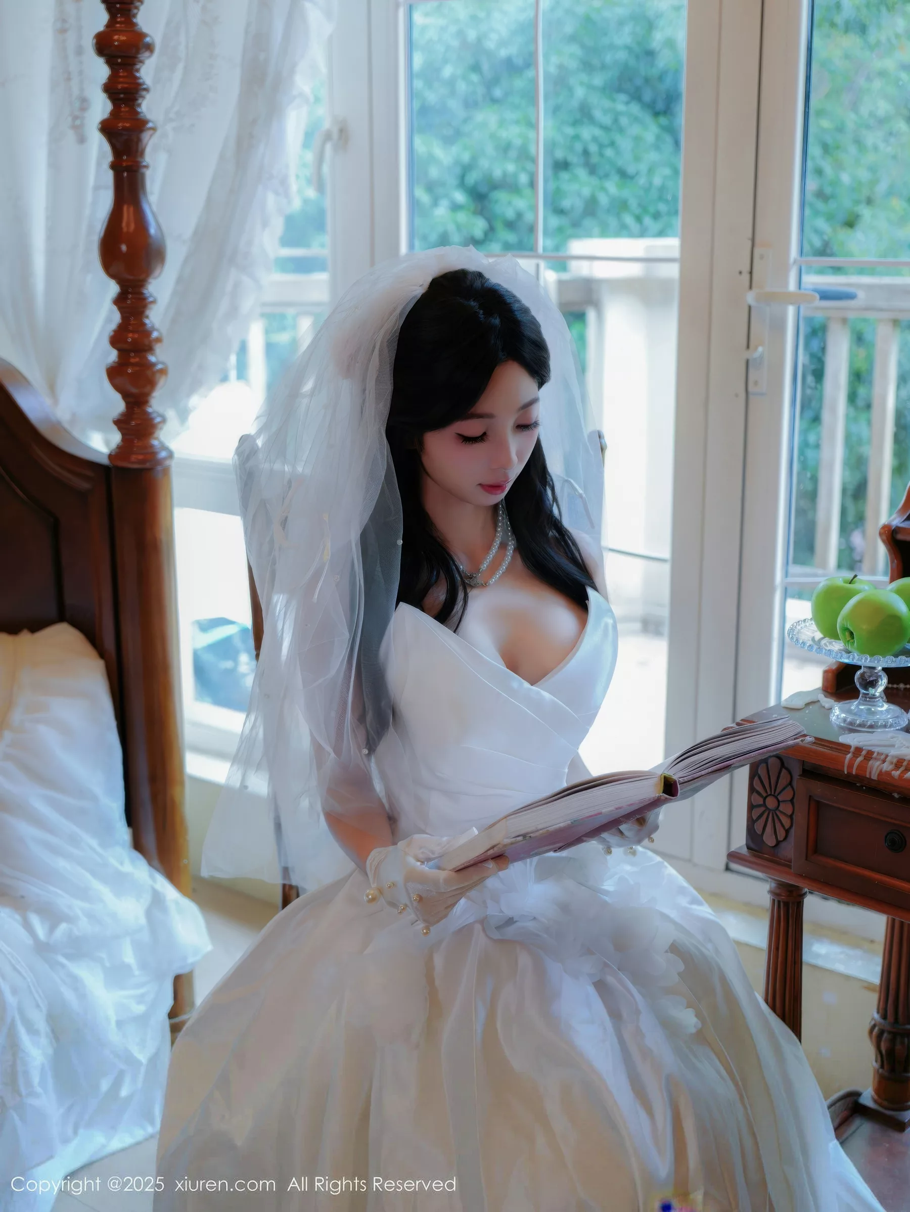 [XiuRen秀人网] 2025.09.16 No.10769 朱朱molly 白色婚纱搭 [54P] NO.8