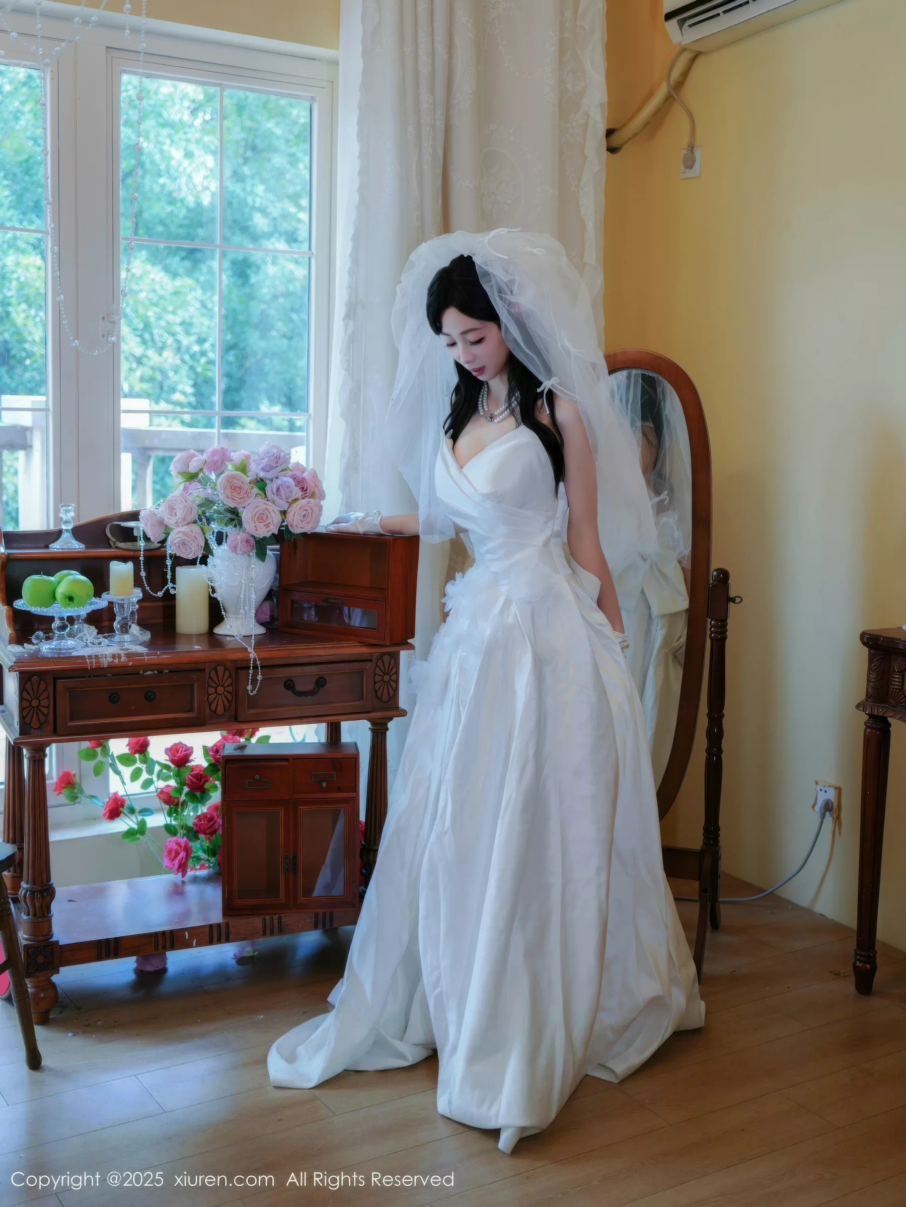 [XiuRen秀人网] 2025.09.16 No.10769 朱朱molly 白色婚纱搭 [54P] NO.6