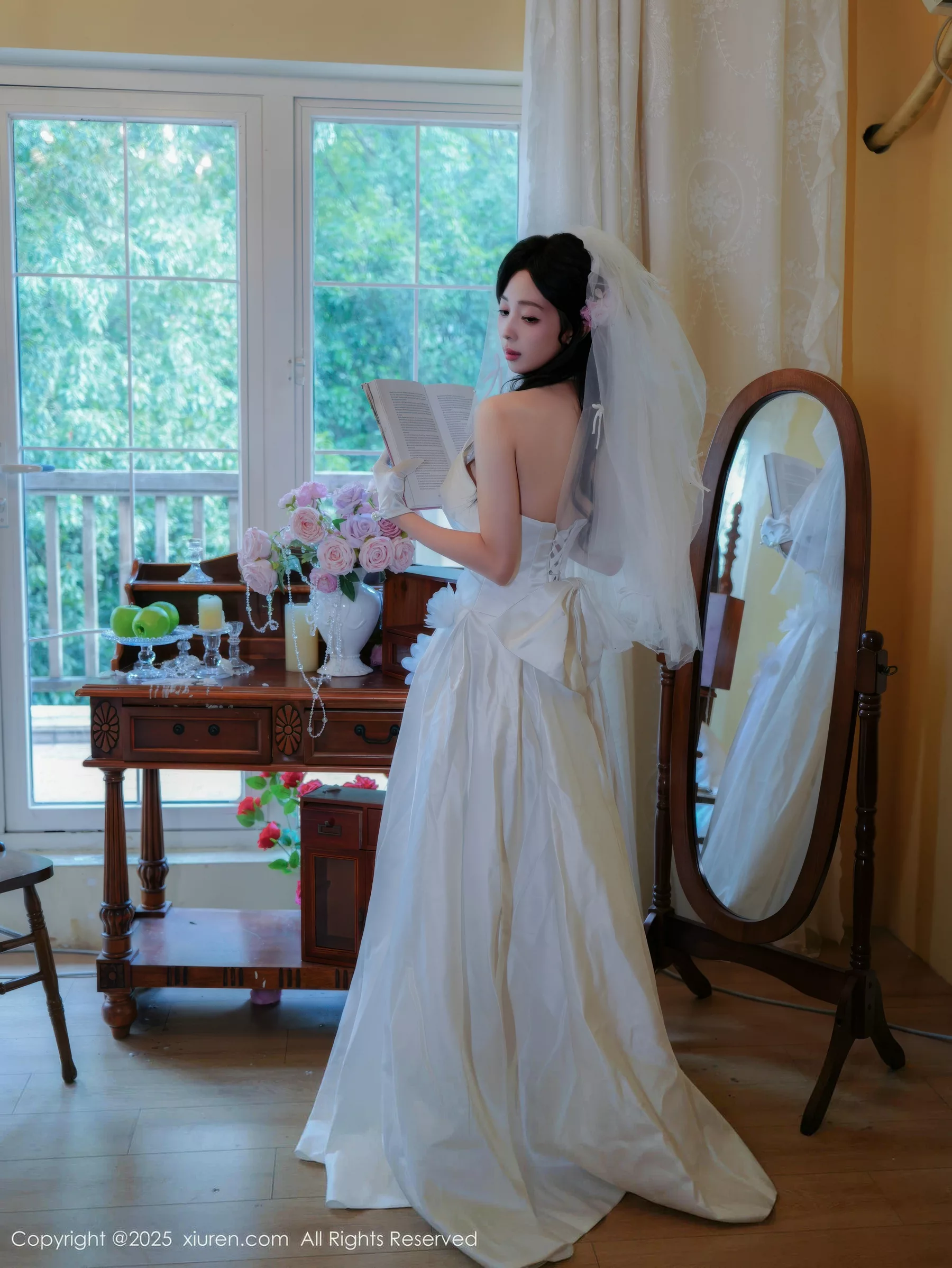 [XiuRen秀人网] 2025.09.16 No.10769 朱朱molly 白色婚纱搭 [54P] NO.7