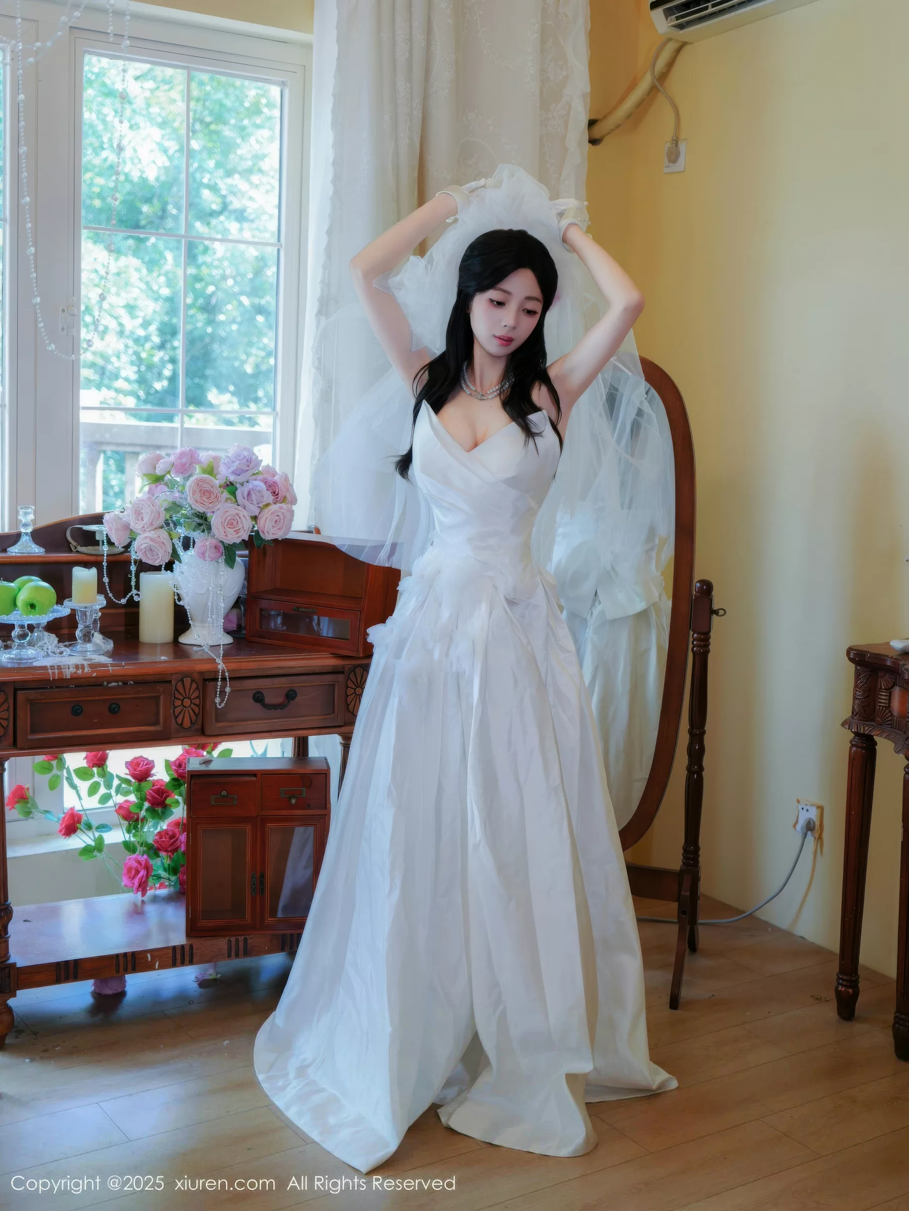 [XiuRen秀人网] 2025.09.16 No.10769 朱朱molly 白色婚纱搭 [54P] NO.5