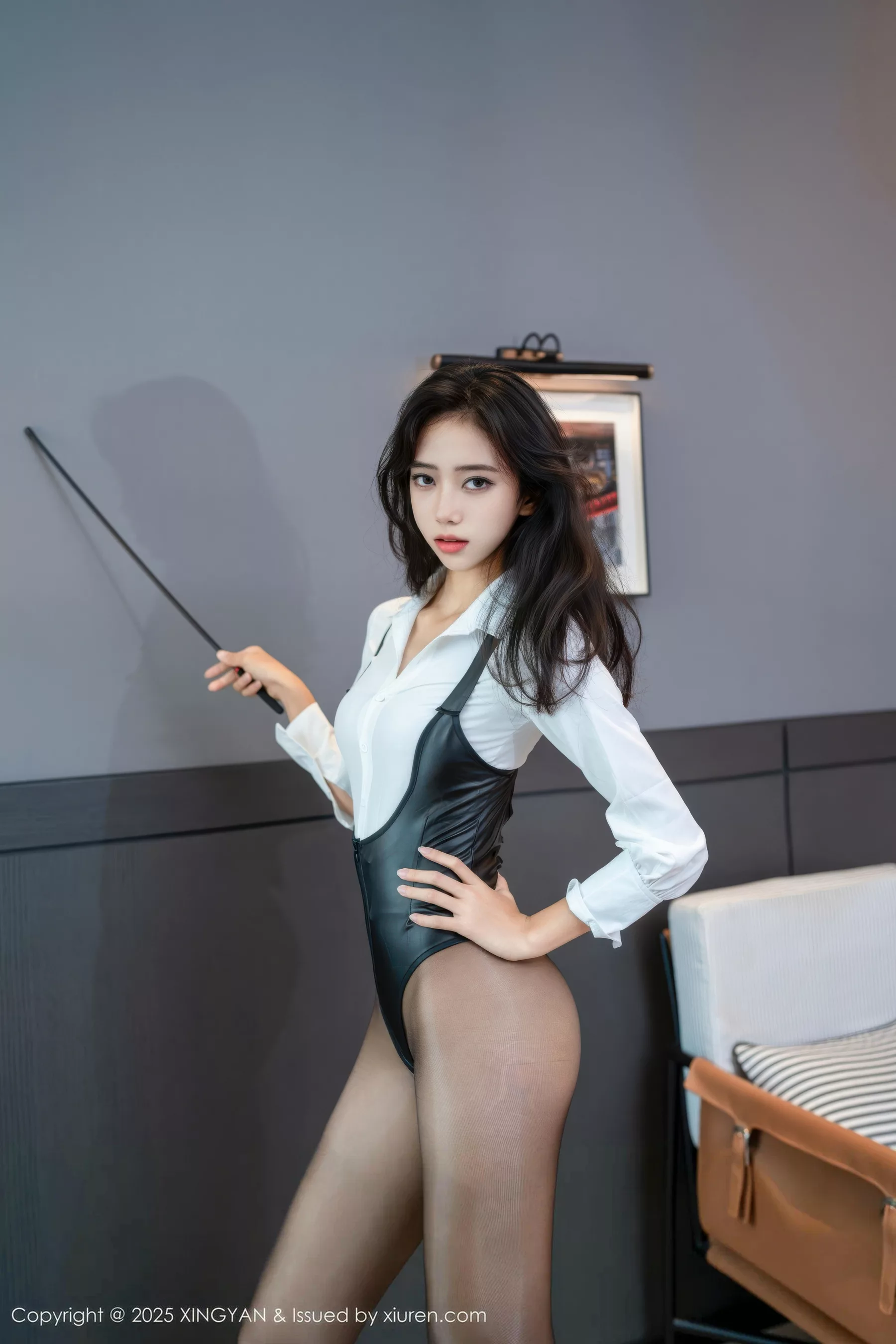 [XINGYAN星颜社] 2025.09.17 VOL.400 时安安 白色衬衫 [71P] NO.2