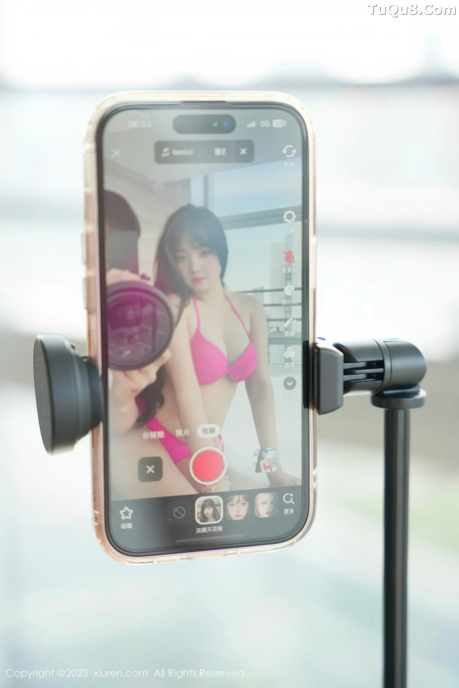 [XiuRen秀人网] 2025.08.21 No.10675 软情 玫红色比基尼 [76P] NO.1