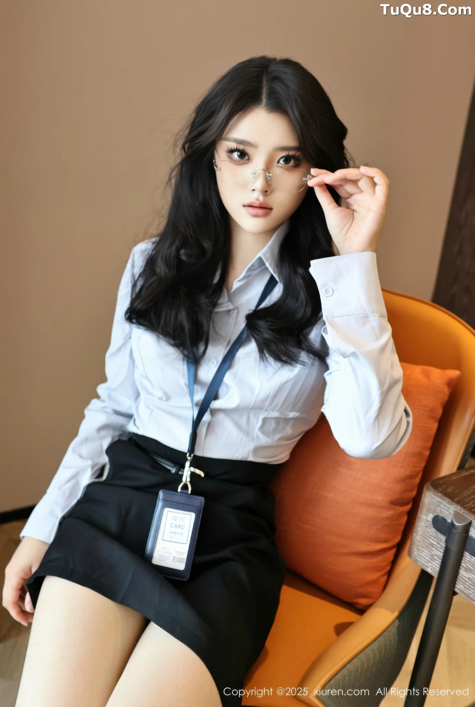 [XiuRen秀人网] 2025.08.21 No.10674 糯梨子 性感OL [60P] NO.7