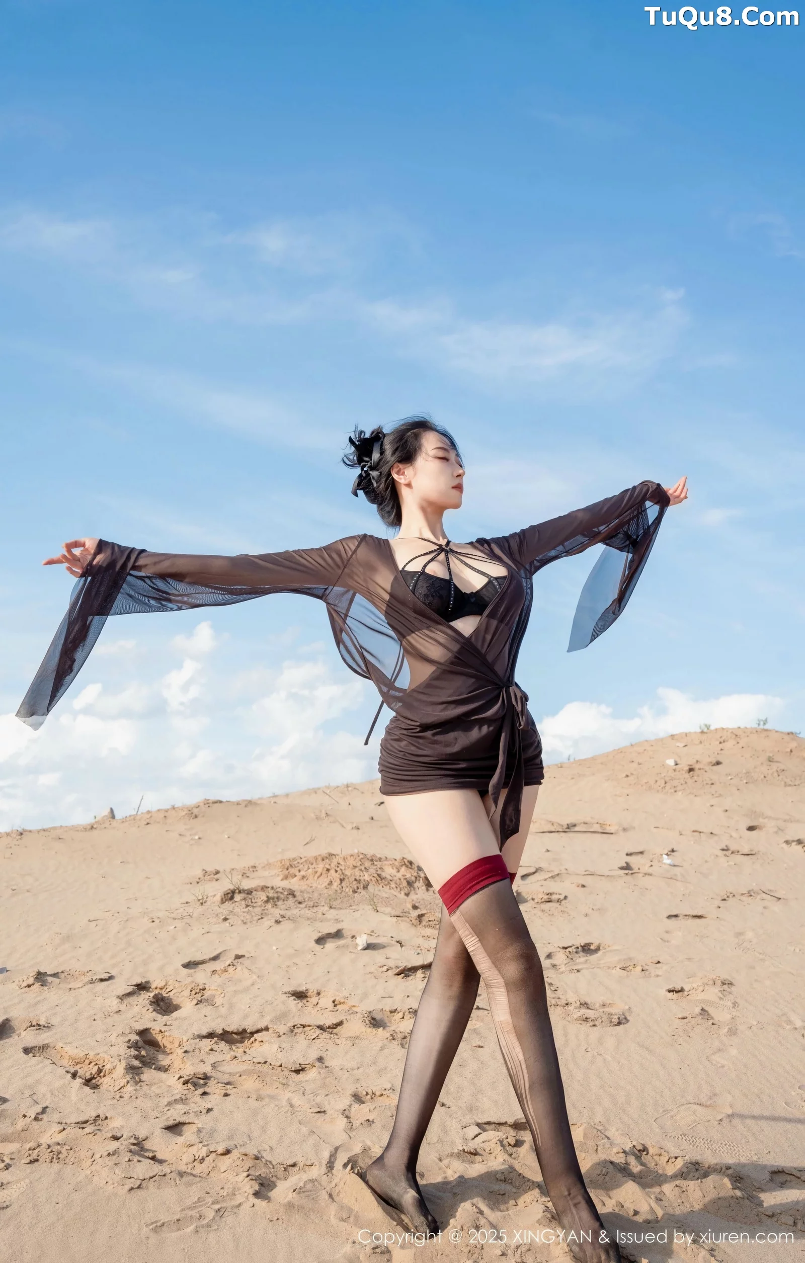 [XINGYAN星颜社] 2025.08.21 VOL.387 清妙 黑色情趣 [78P] NO.4