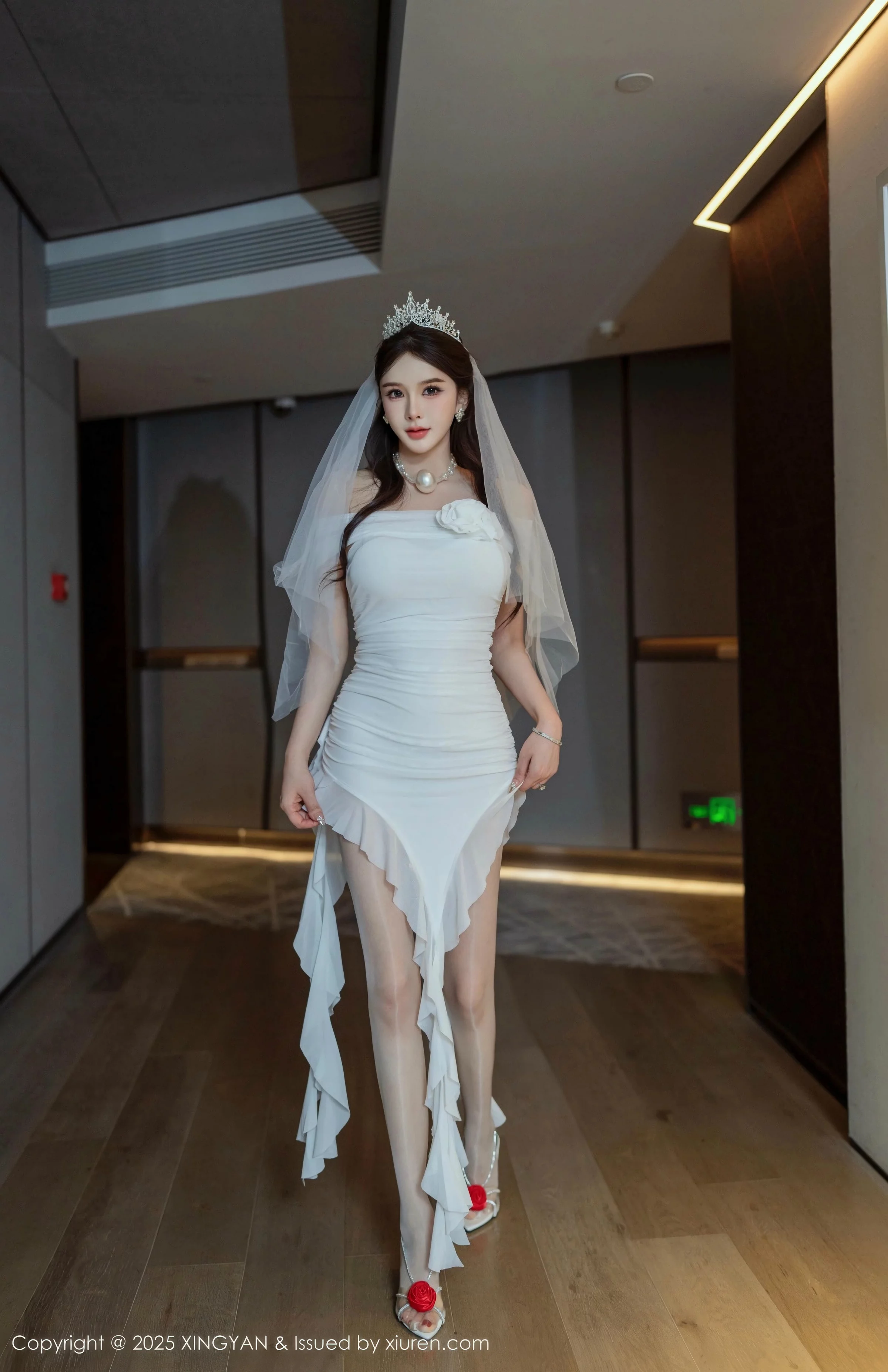 [XINGYAN星颜社] 2025.08.22 VOL.388 李丽莎 白色婚纱 [61P] NO.3