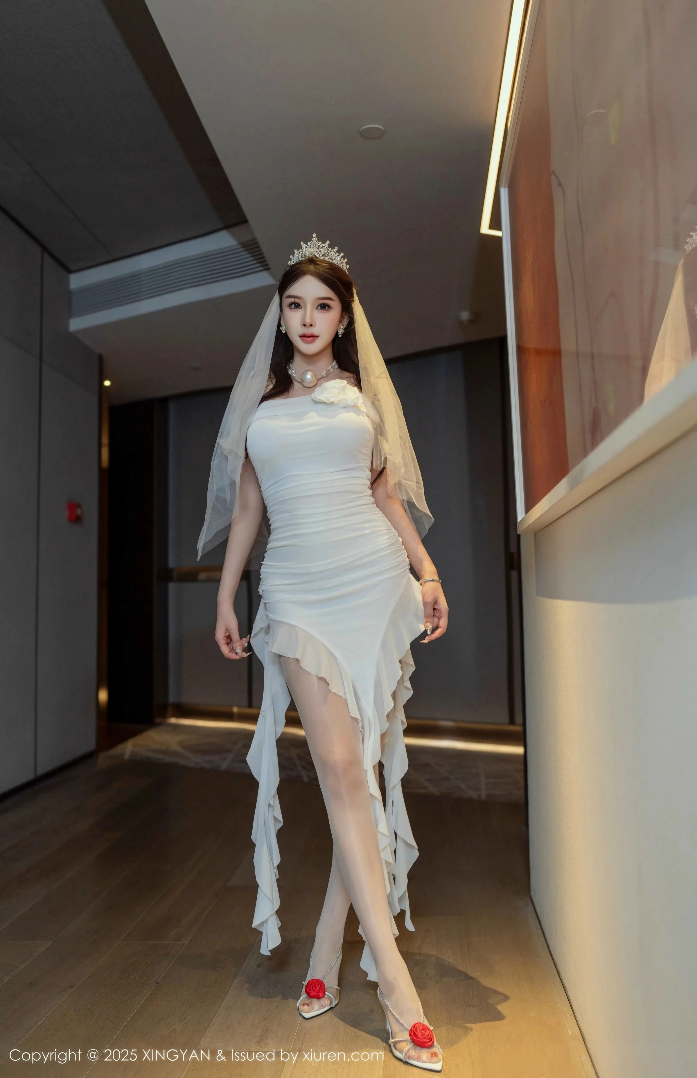 [XINGYAN星颜社] 2025.08.22 VOL.388 李丽莎 白色婚纱 [61P] NO.4