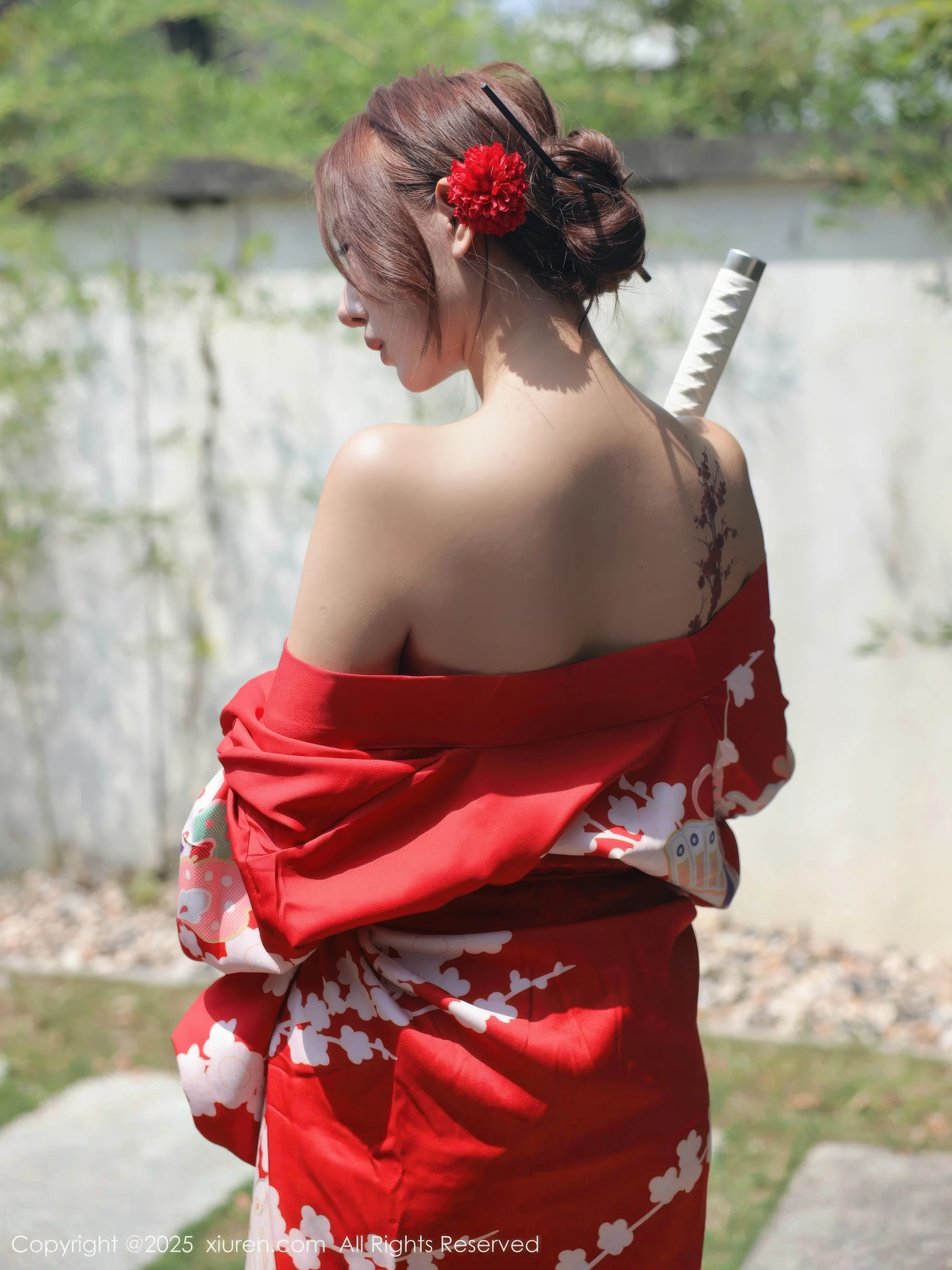 [XiuRen秀人网] 2025.08.22 No.10683 金允希Yuki 红色和服 [80P] NO.5