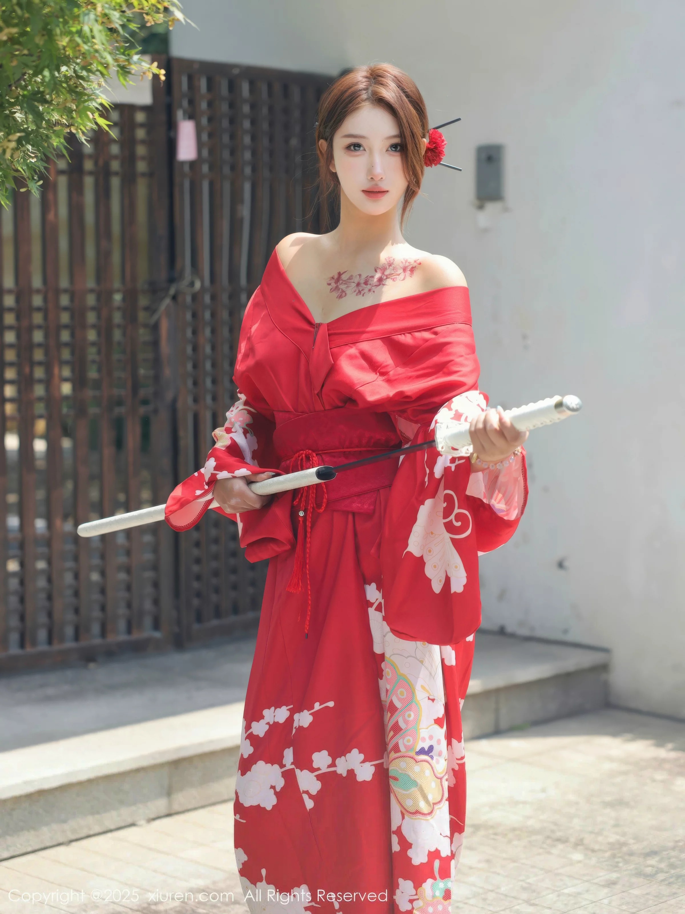 [XiuRen秀人网] 2025.08.22 No.10683 金允希Yuki 红色和服 [80P] NO.1