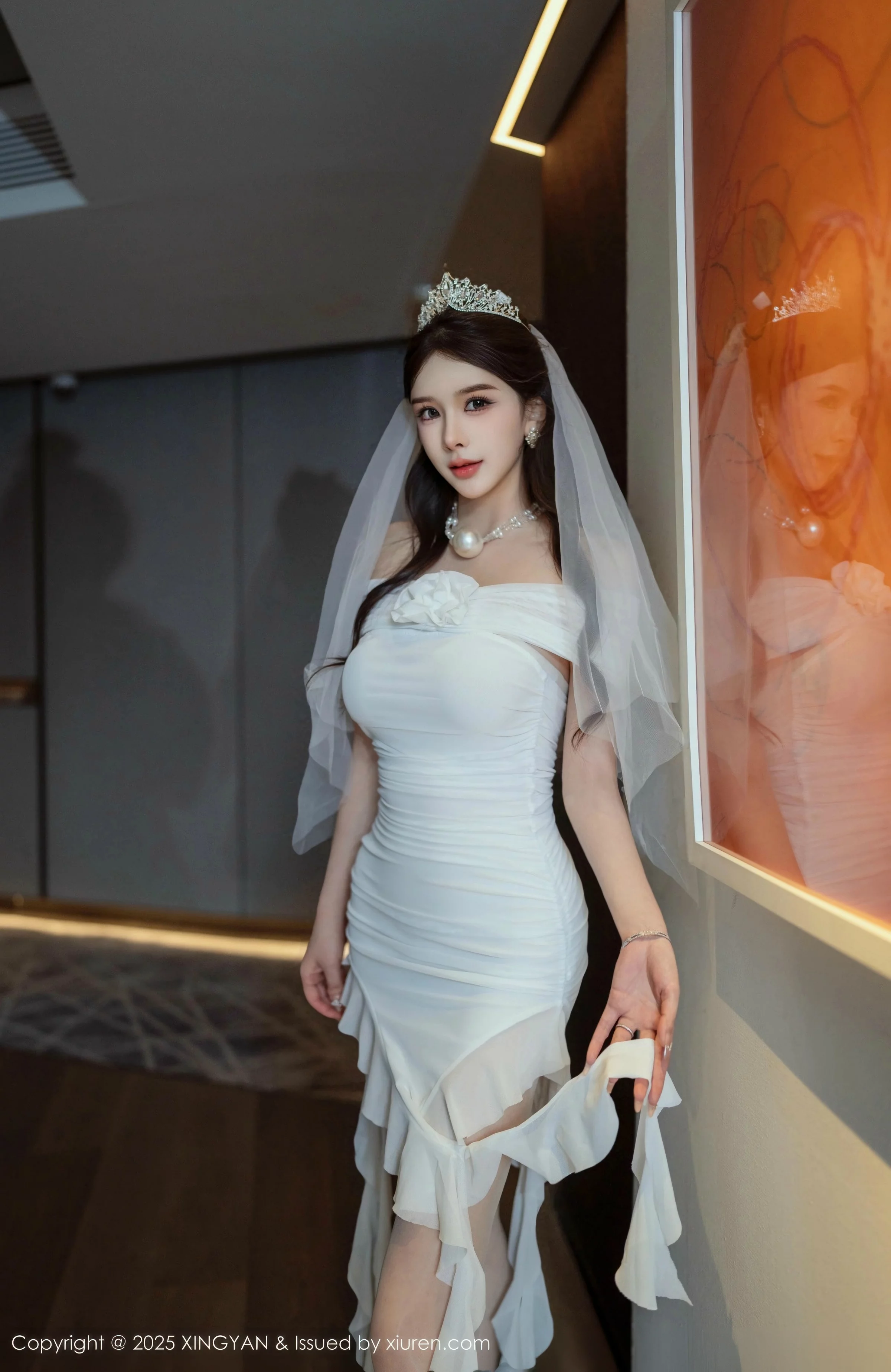 [XINGYAN星颜社] 2025.08.22 VOL.388 李丽莎 白色婚纱 [61P] NO.2