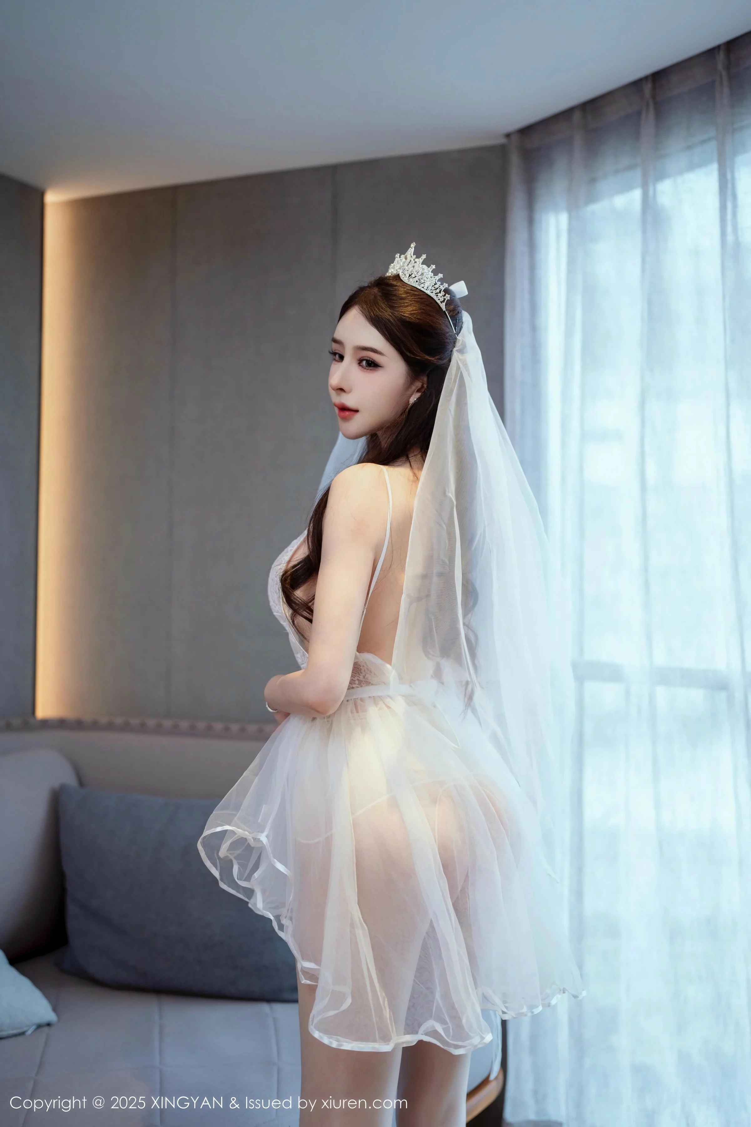 [XINGYAN星颜社] 2025.08.22 VOL.388 李丽莎 白色婚纱 [61P] NO.12