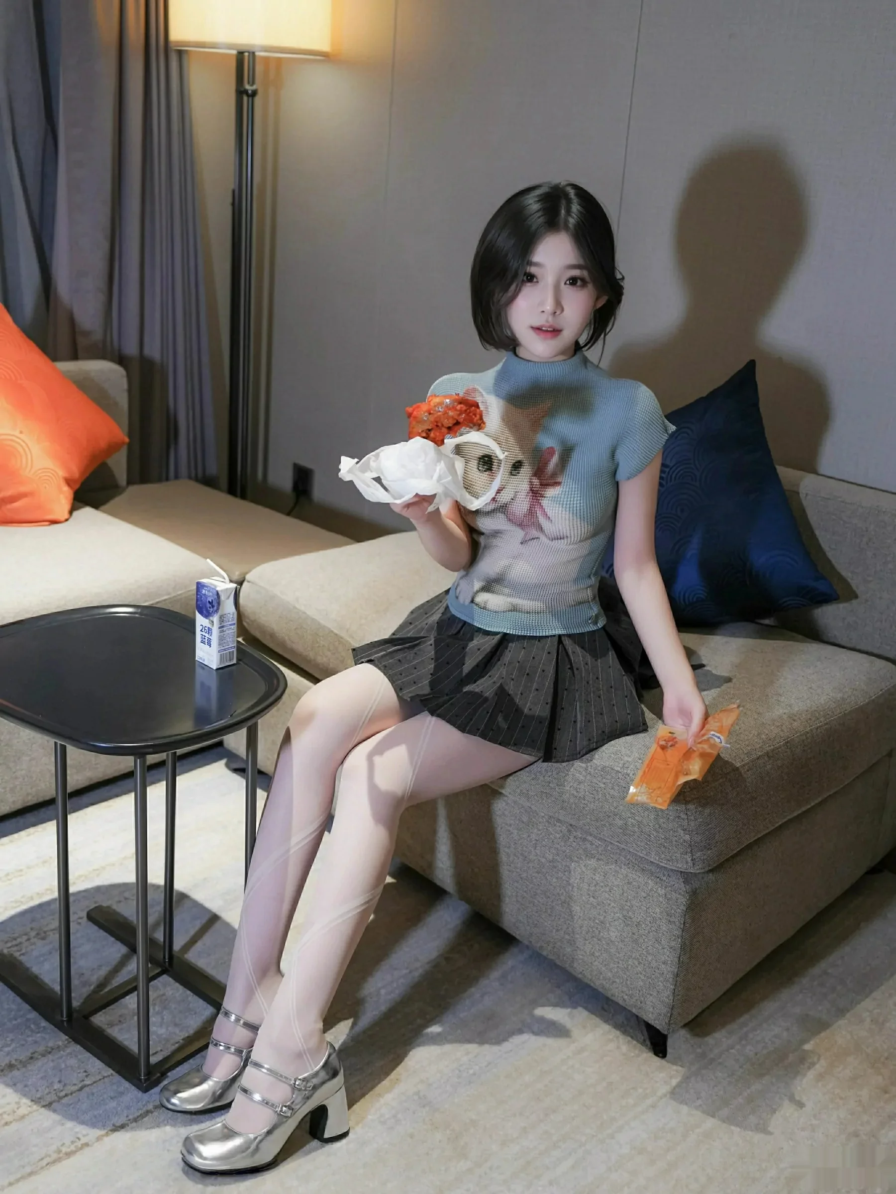 [XiuRen秀人网] 2025.09.30 No.10830 汁汁 灰色短裙 [70P] NO.8