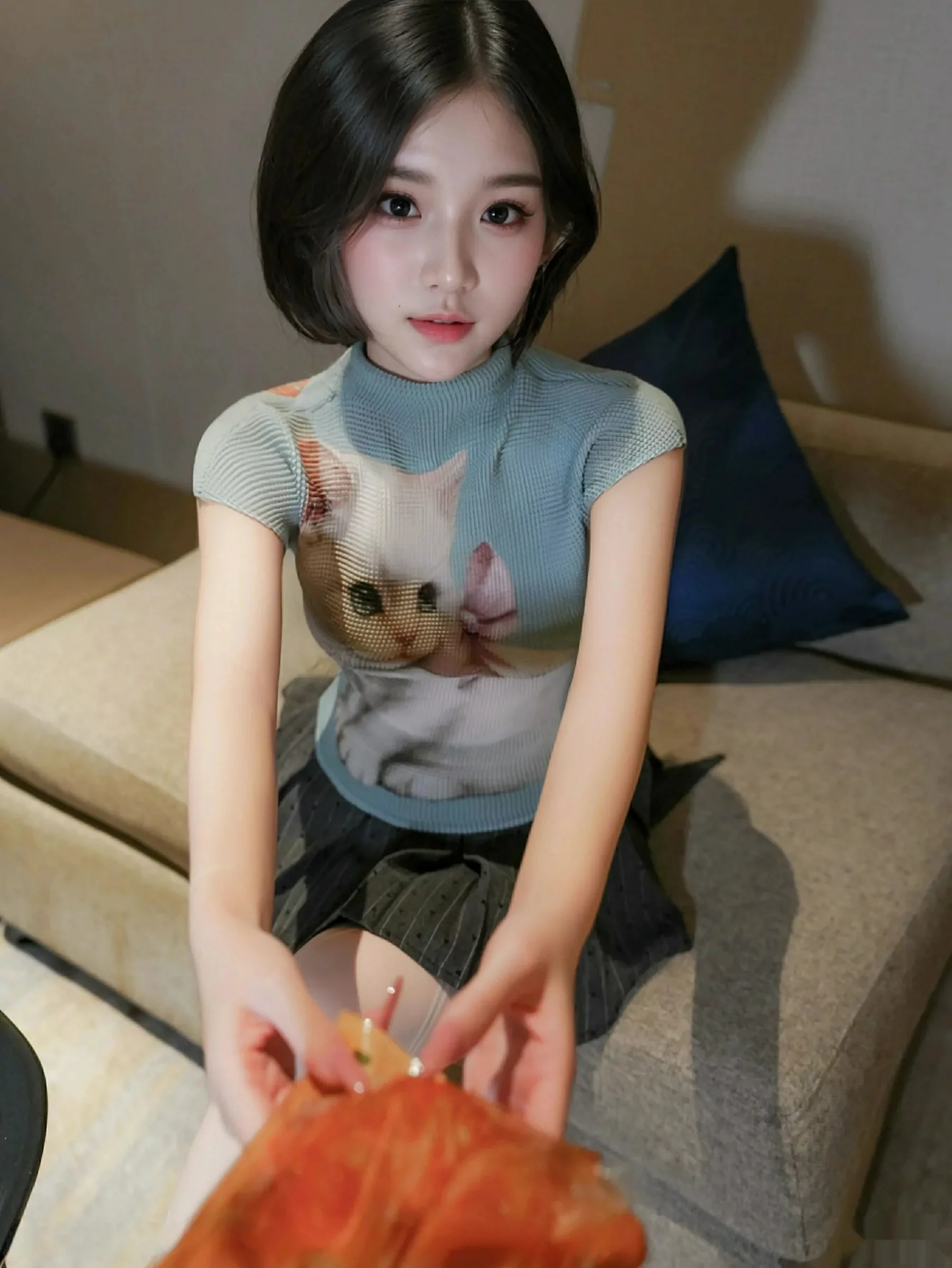 [XiuRen秀人网] 2025.09.30 No.10830 汁汁 灰色短裙 [70P] NO.5