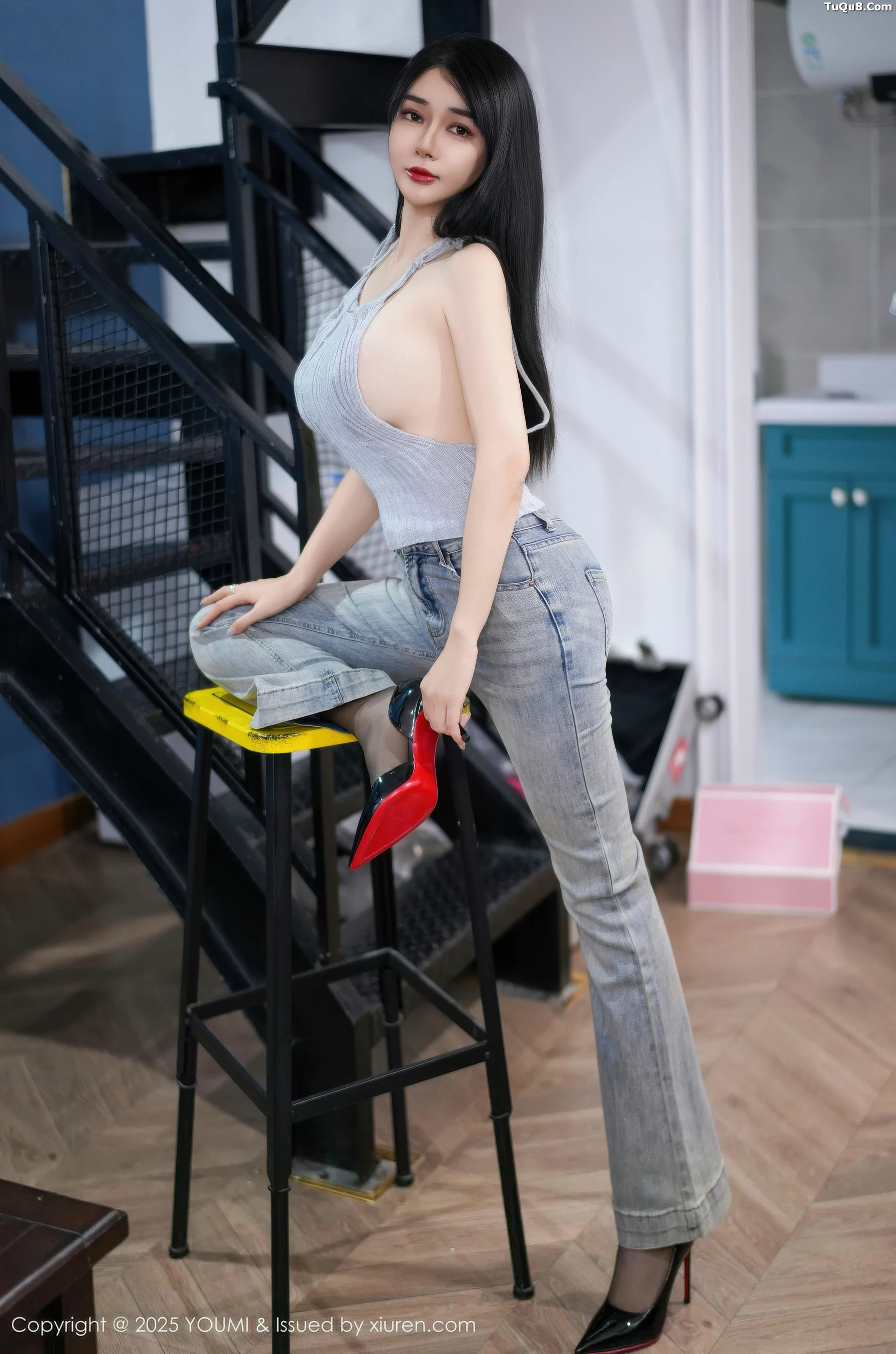 [YOUMI尤蜜荟] 2025.10.09 VOL.1171 凯竹Quinn 性感牛仔裤 [67P] NO.5
