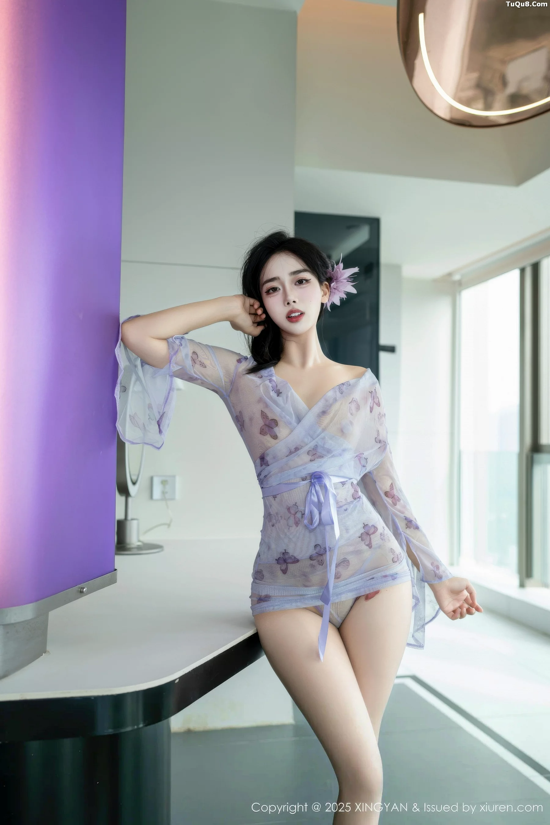 [XINGYAN星颜社] 2025.10.10 VOL.409 阮福福 蓝色轻透 [63P] NO.4