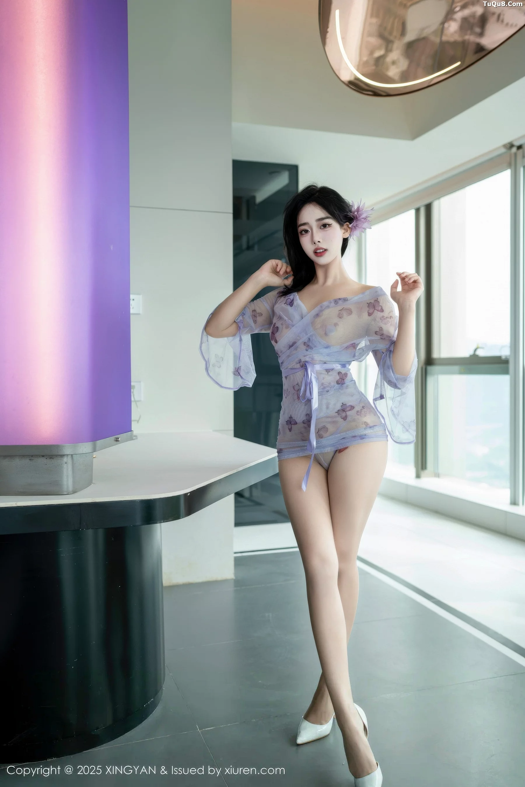 [XINGYAN星颜社] 2025.10.10 VOL.409 阮福福 蓝色轻透 [63P] NO.3