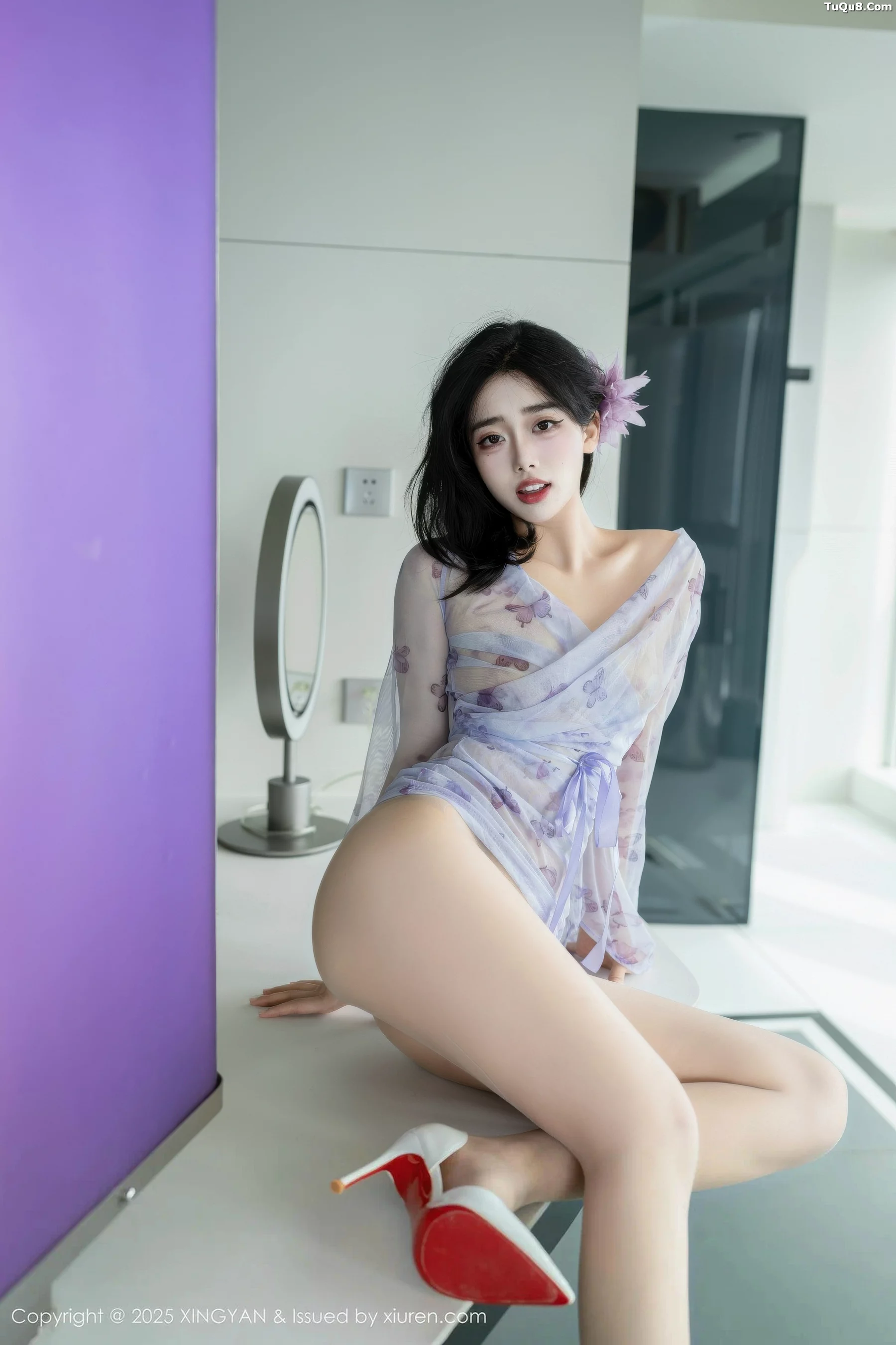 [XINGYAN星颜社] 2025.10.10 VOL.409 阮福福 蓝色轻透 [63P] NO.6