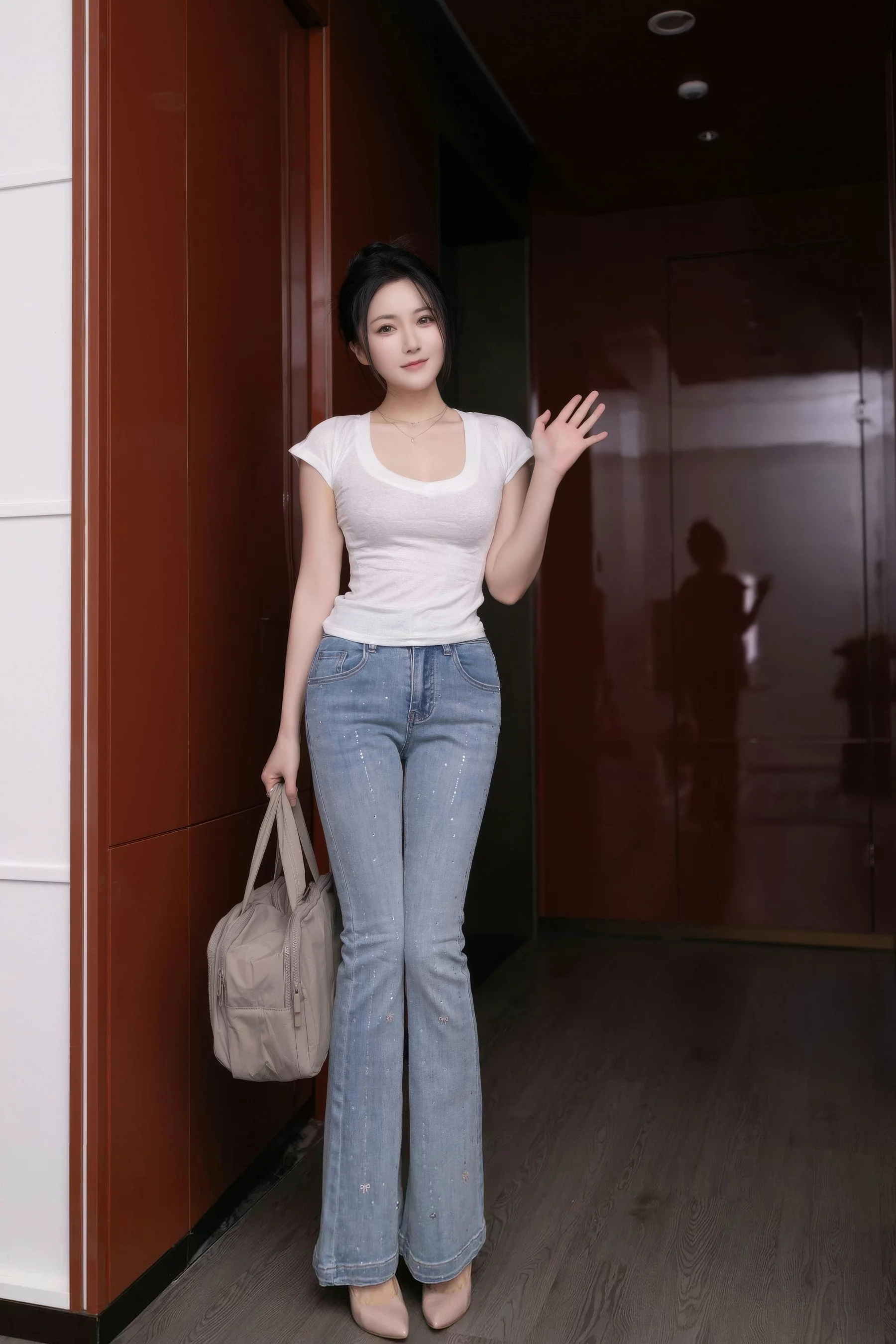 [XiuRen秀人网] 2025.10.11 No.10858 鱼子酱Fish 暖灰色蕾丝 [76P] NO.1