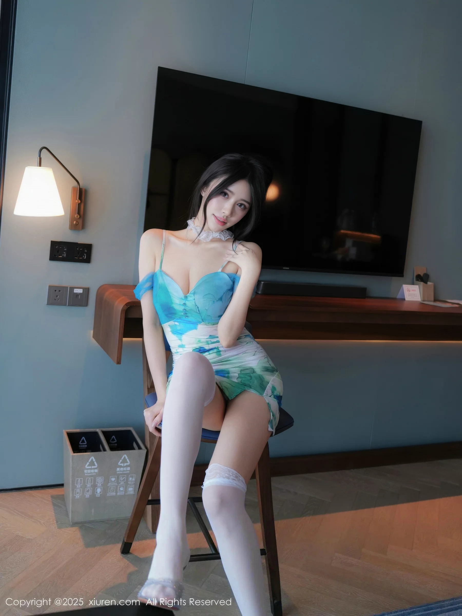 [XiuRen秀人网] 2025.10.13 No.10859 shelly诗莉吖 白色丝袜 [76P] NO.6