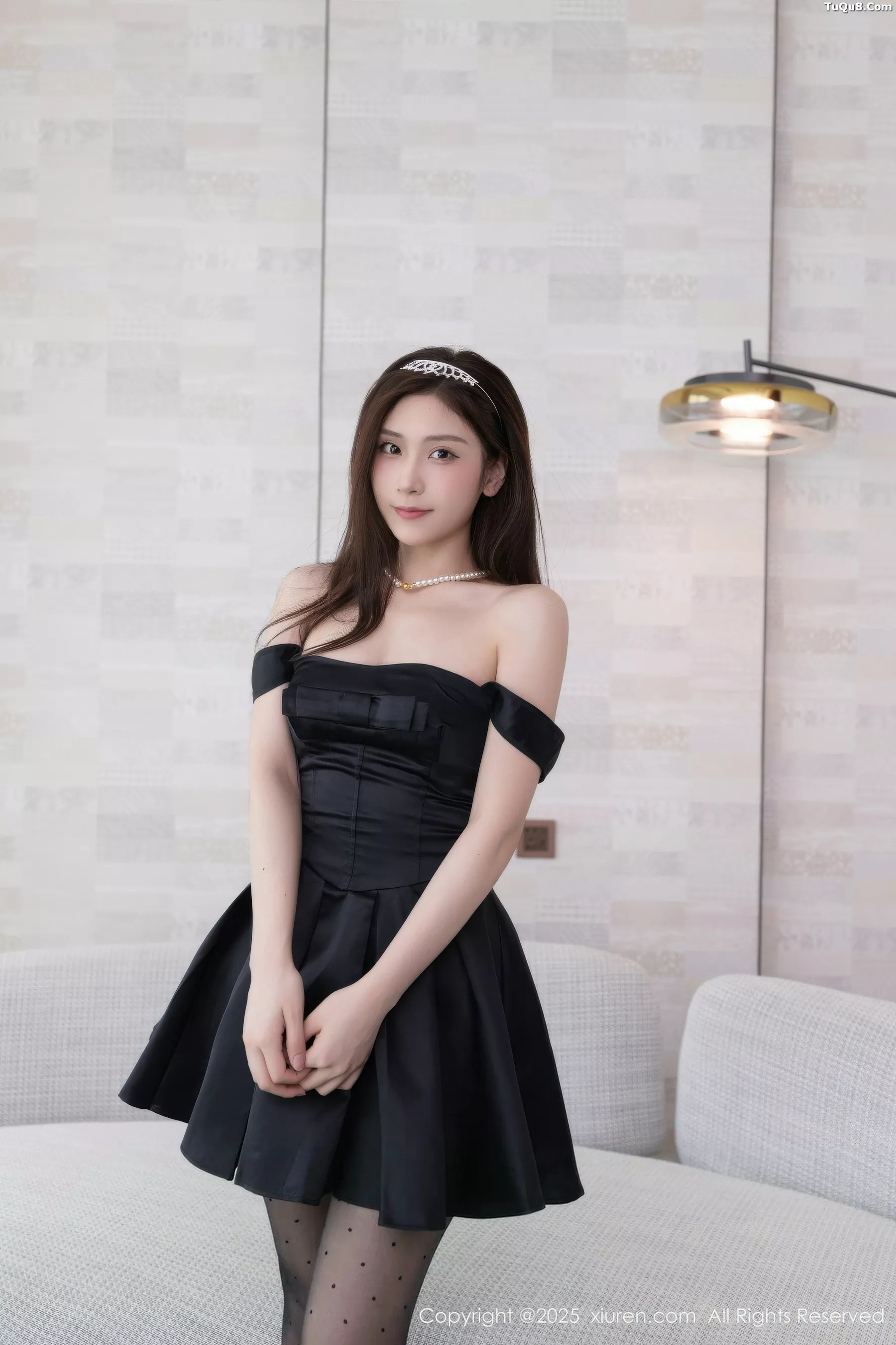 [XiuRen秀人网] 2025.10.16 No.10878 刘婷婷 黑色性感 [71P] NO.4