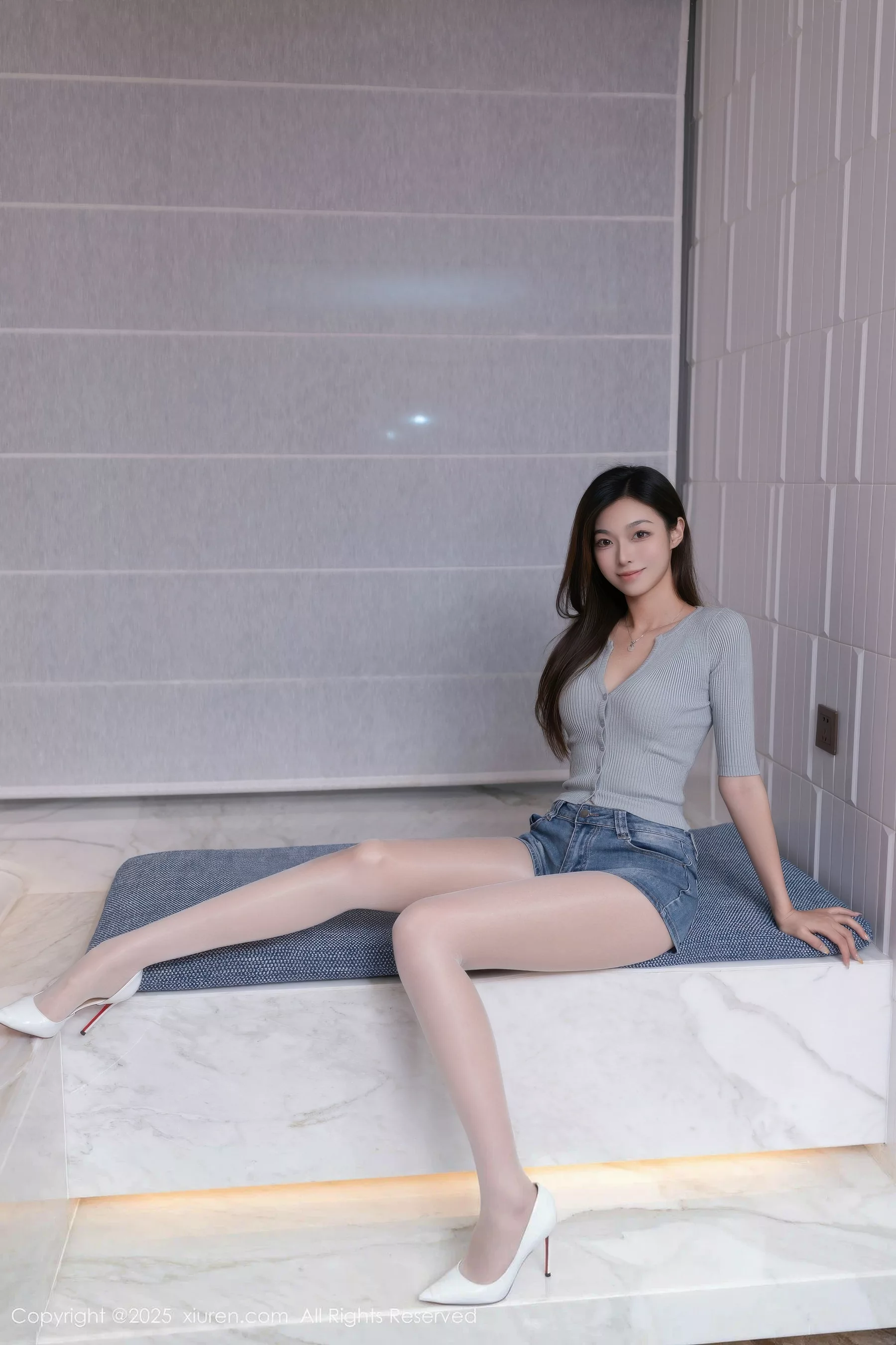 [XiuRen秀人网] 2025.10.17 No.10881 kiki柚柚 原色丝袜 [80P] NO.5