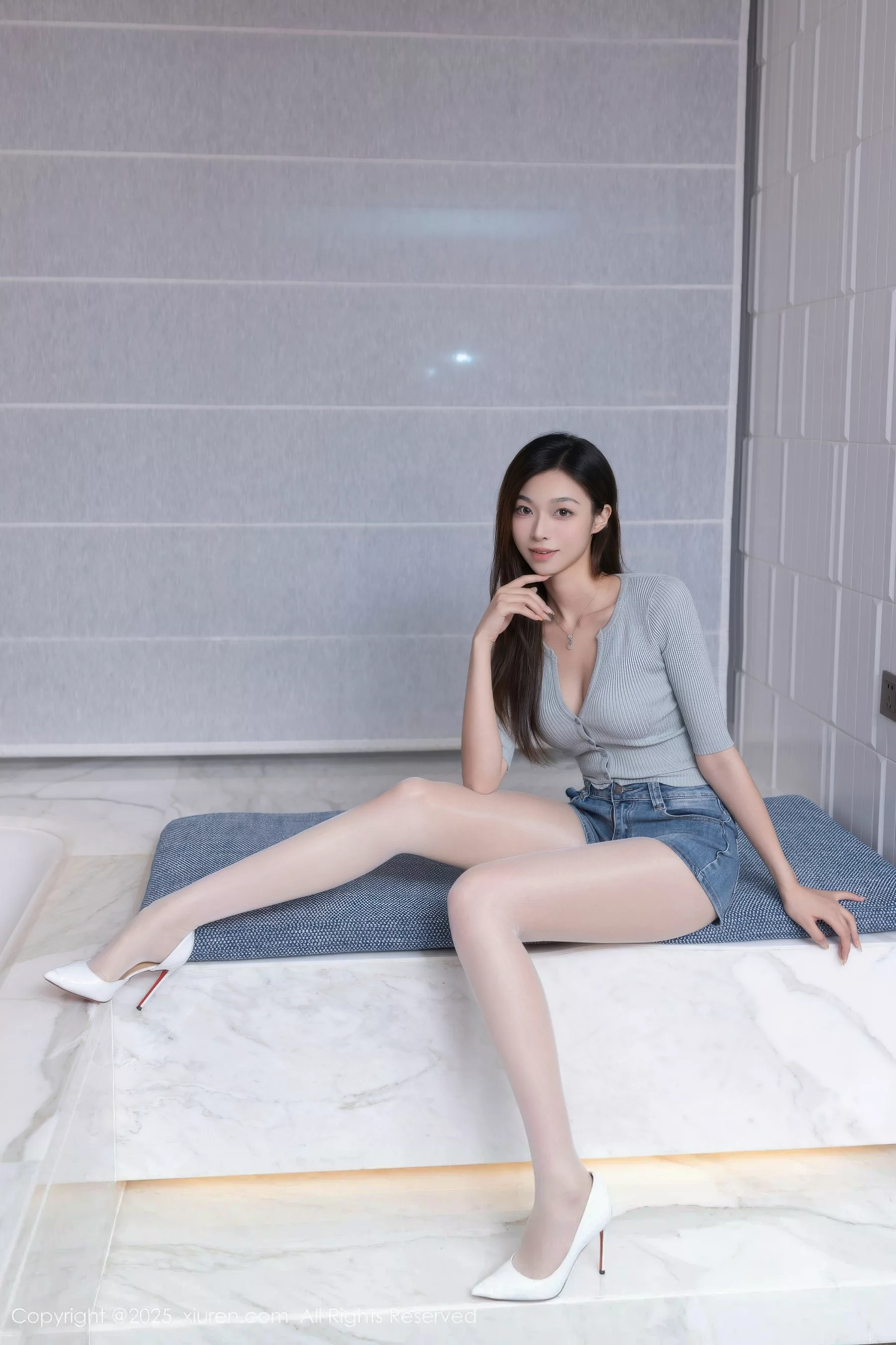 [XiuRen秀人网] 2025.10.17 No.10881 kiki柚柚 原色丝袜 [80P] NO.3