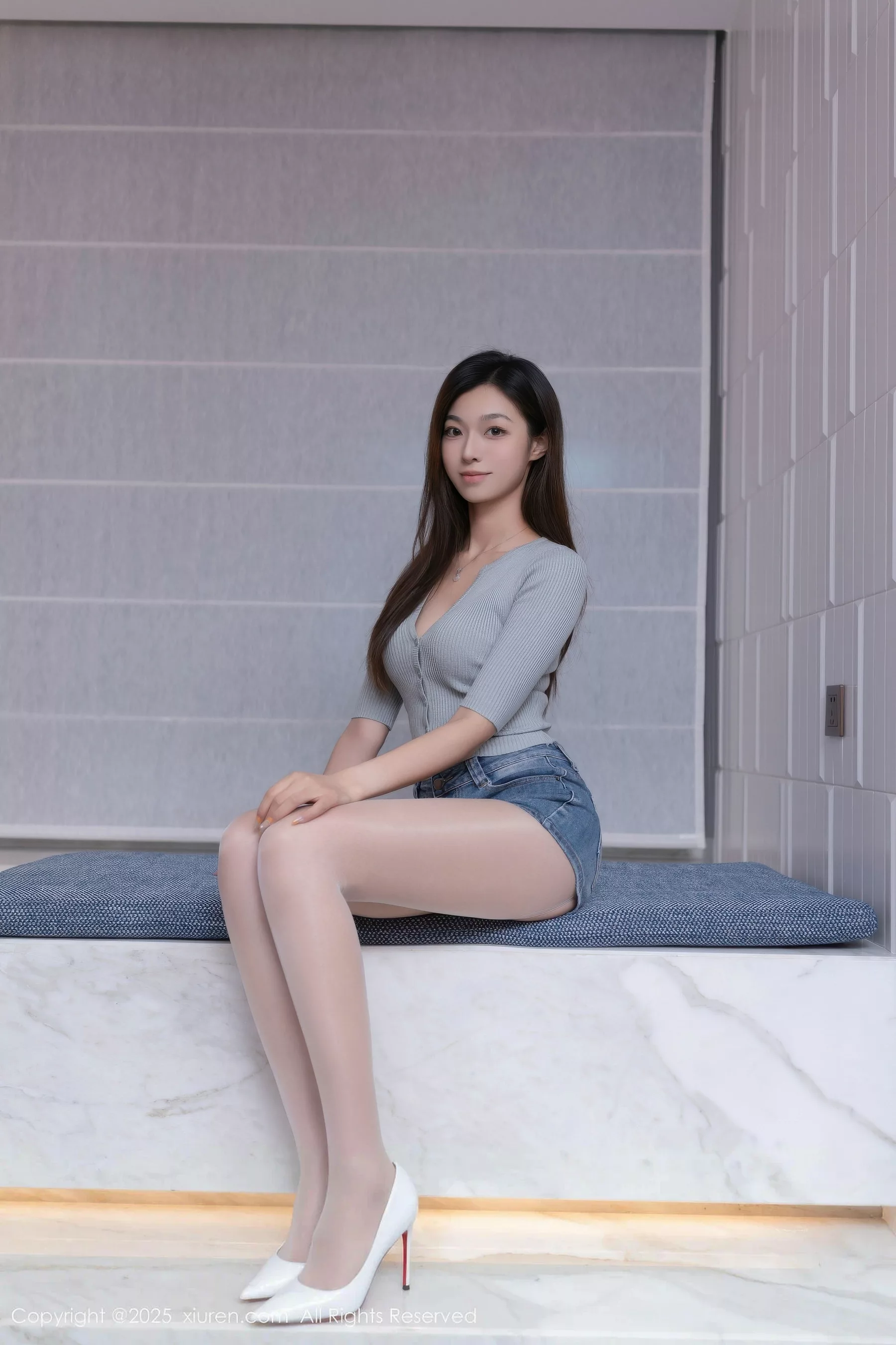 [XiuRen秀人网] 2025.10.17 No.10881 kiki柚柚 原色丝袜 [80P] NO.2