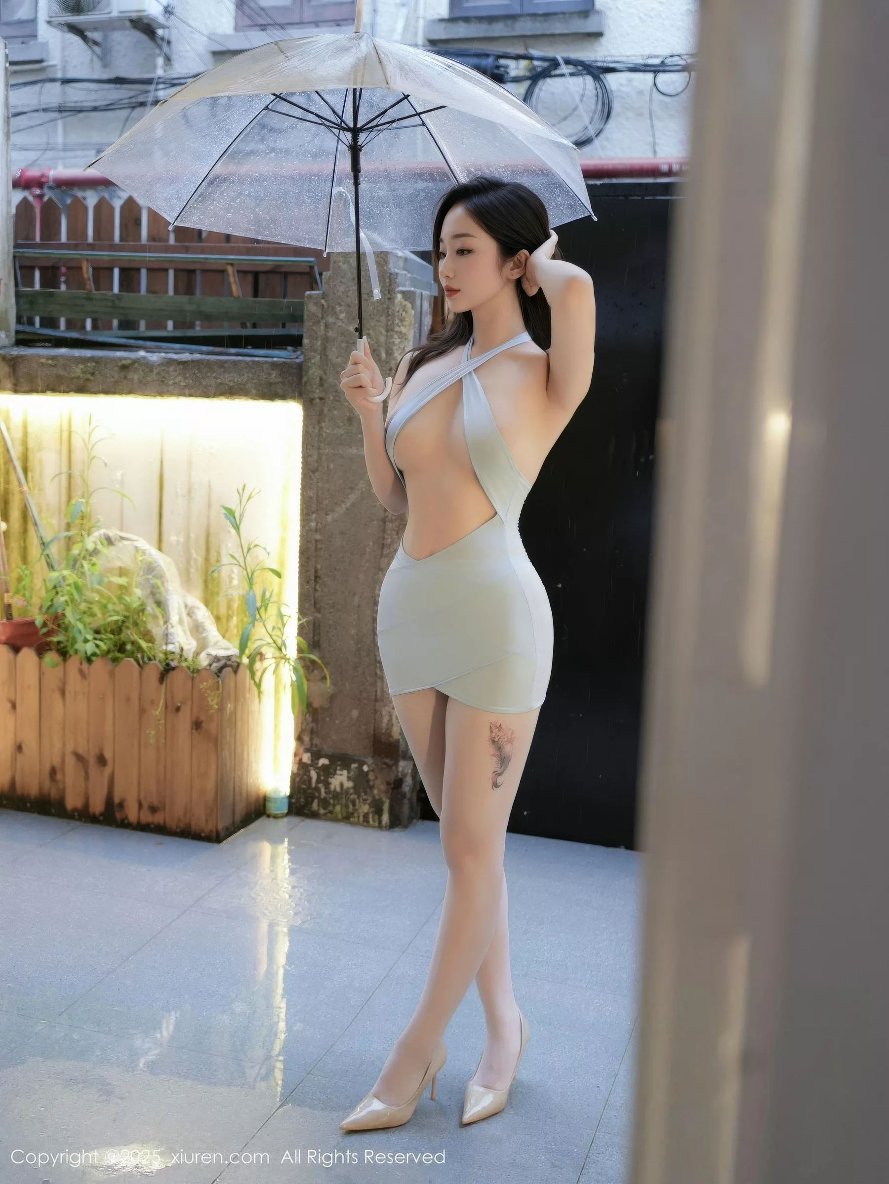 [XiuRen秀人网] 2025.10.20 No.10889 楠芝 白色丝袜 [56P] NO.4