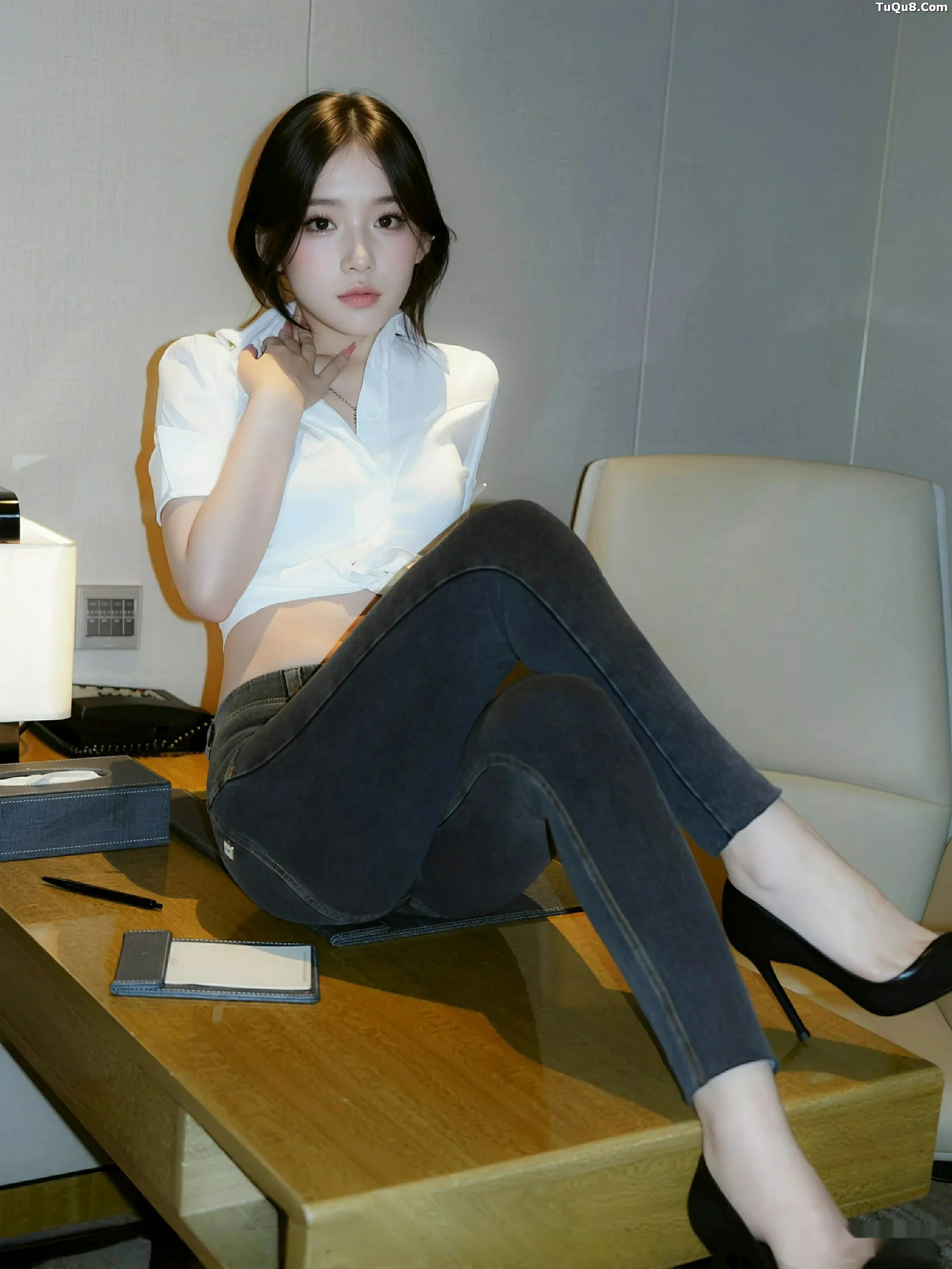 [XiuRen秀人网] 2025.09.19 No.10785 汁汁 性感白T [76P] NO.9